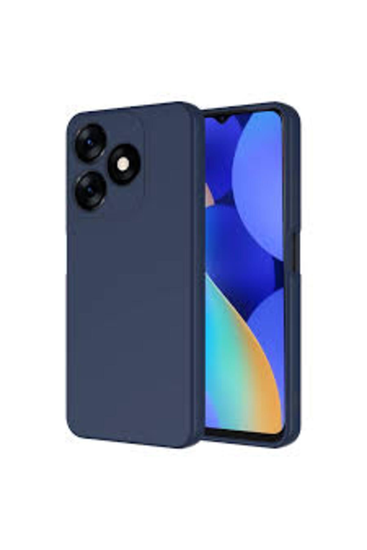 Di Aksesuar Tecno Spark 10 Lacivert Lansman Kılıf