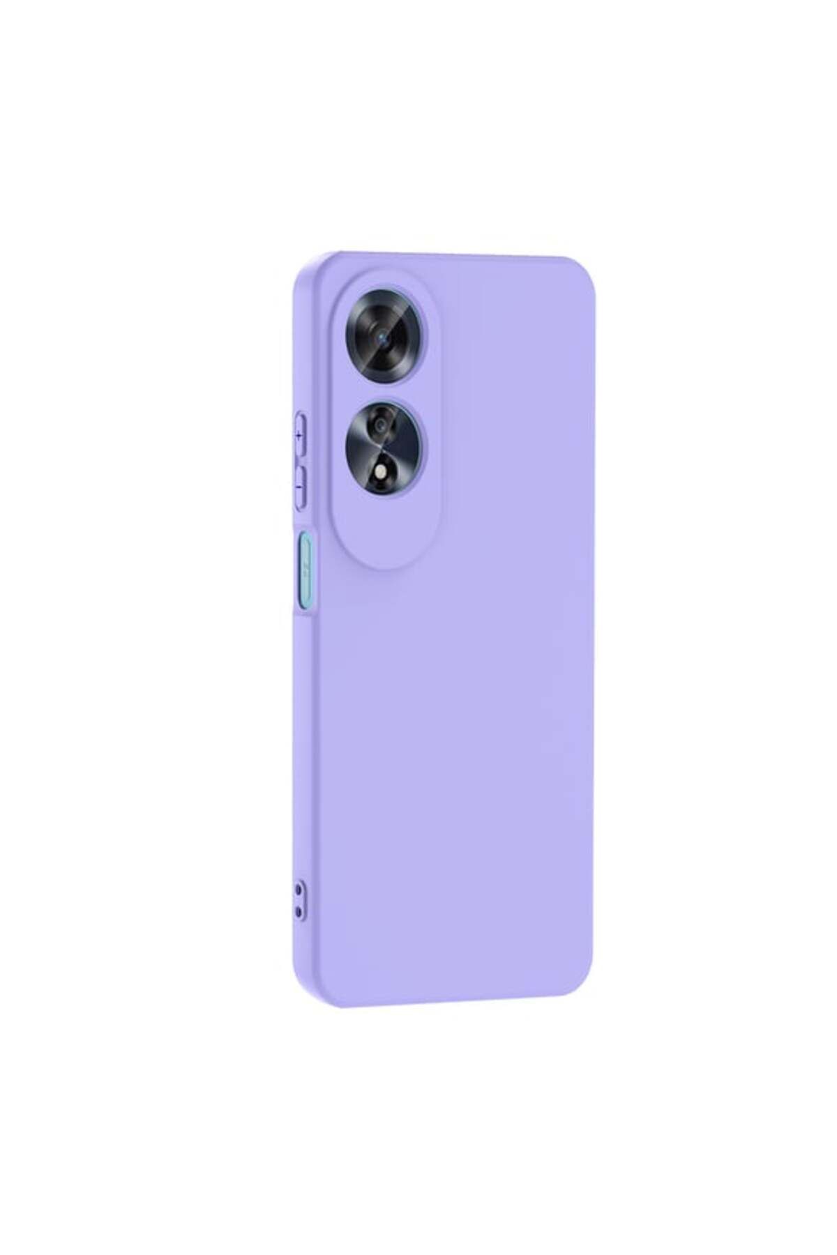 Di Aksesuar Oppo A60 Lila Lansman Kılıf