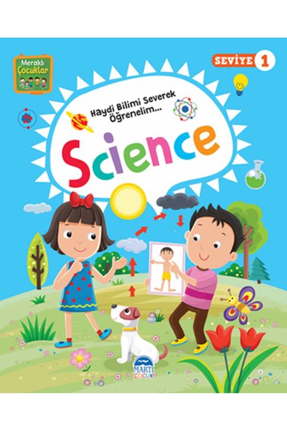 Karma Kitaplar Meraklı Çocuklar Science-Seviye 1