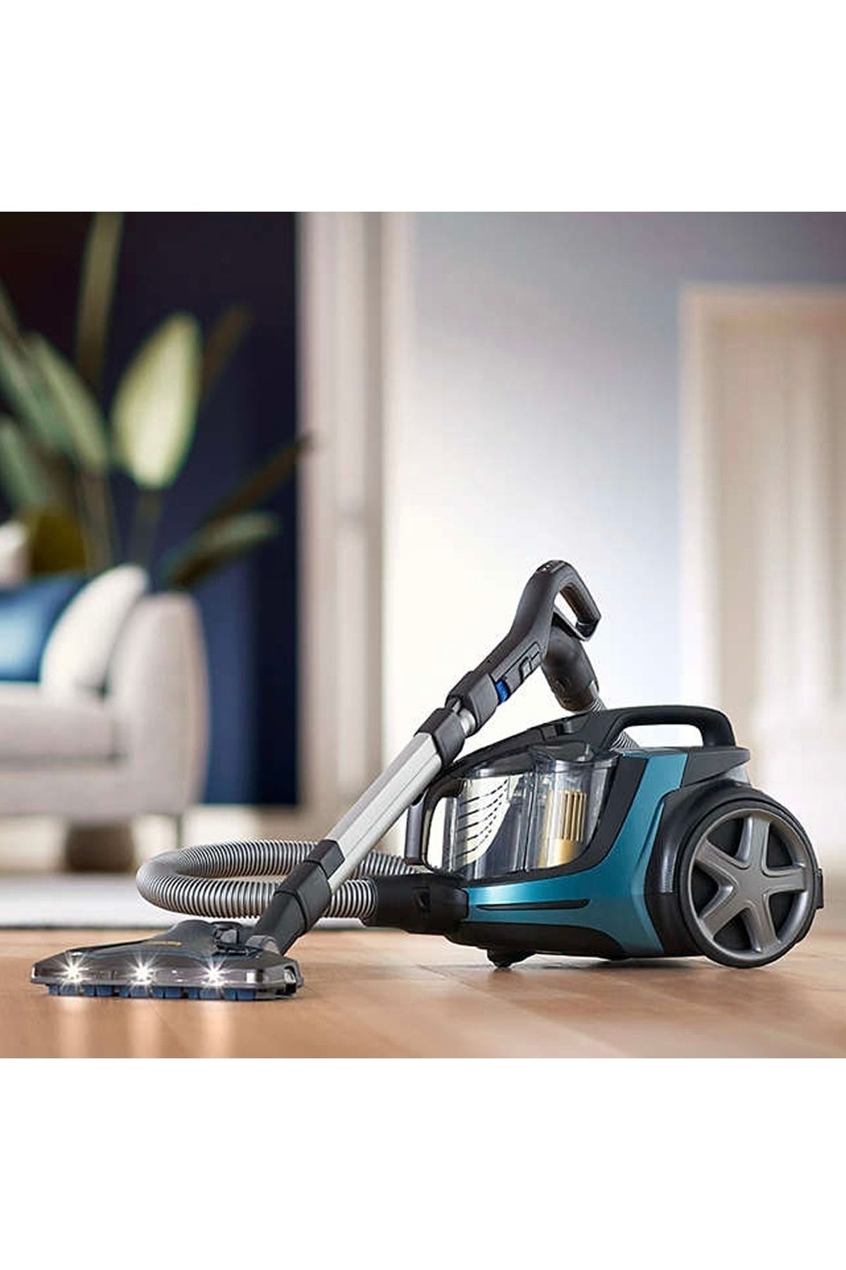 Philips Triactive Ultra Led Başlık Ve Powercyclone 10 Premium Torbasız Süpürge - En Yüksek Çekim Gücü