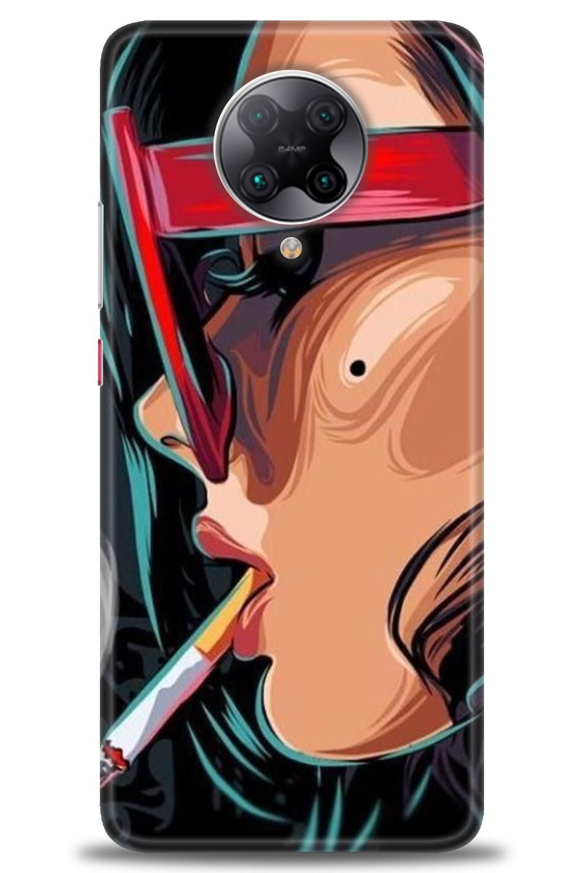 CooperTech Xiaomi Poco F2 Pro İle Uyumlu HD Baskılı Desenli Silikon Kılıf - 240