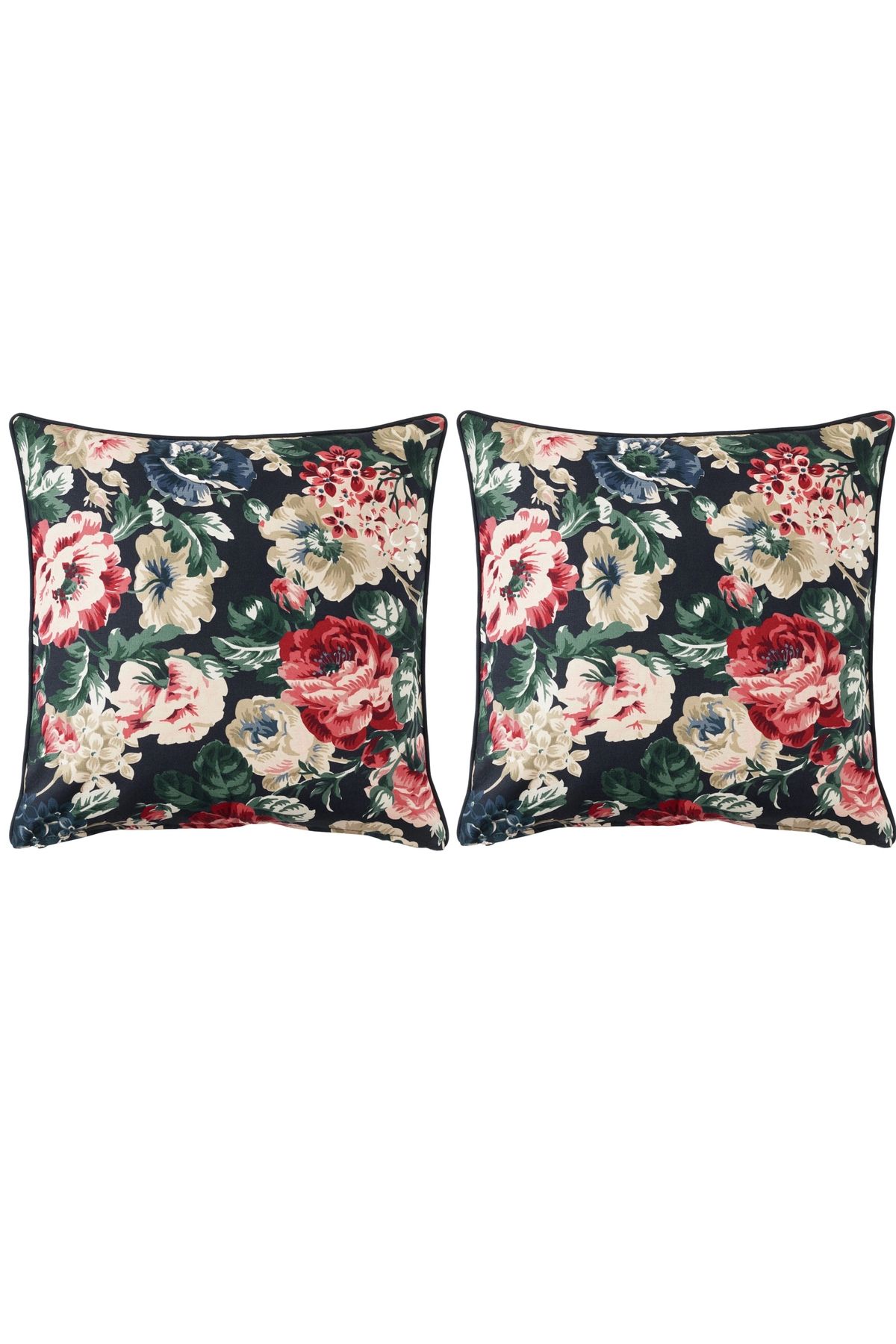IKEA 2 Adet Kırlent Kılıfı 50x50 Cm Fermuarlı Minder Kılıf İçi Dahil Değildir