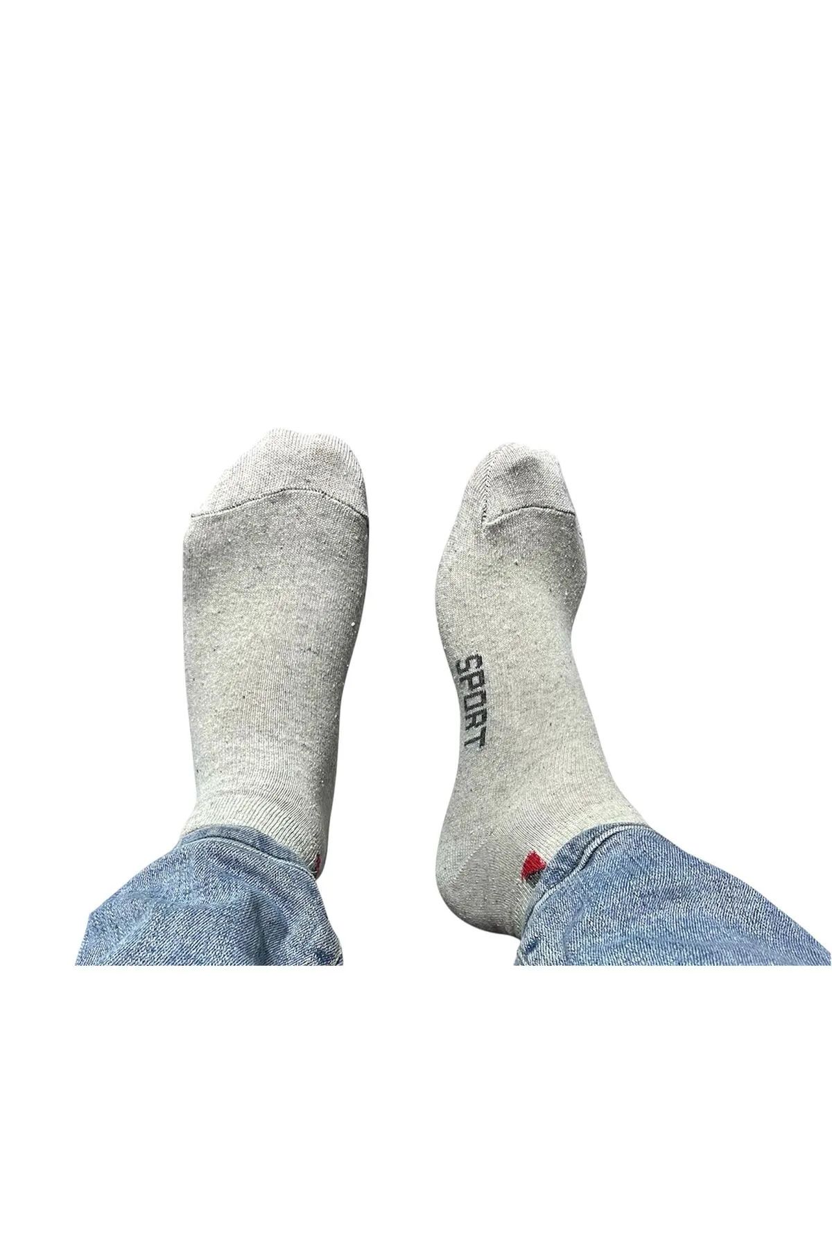 BYNDRSOCKS 7 Çift Erkek Patik Pamuklu Çorap