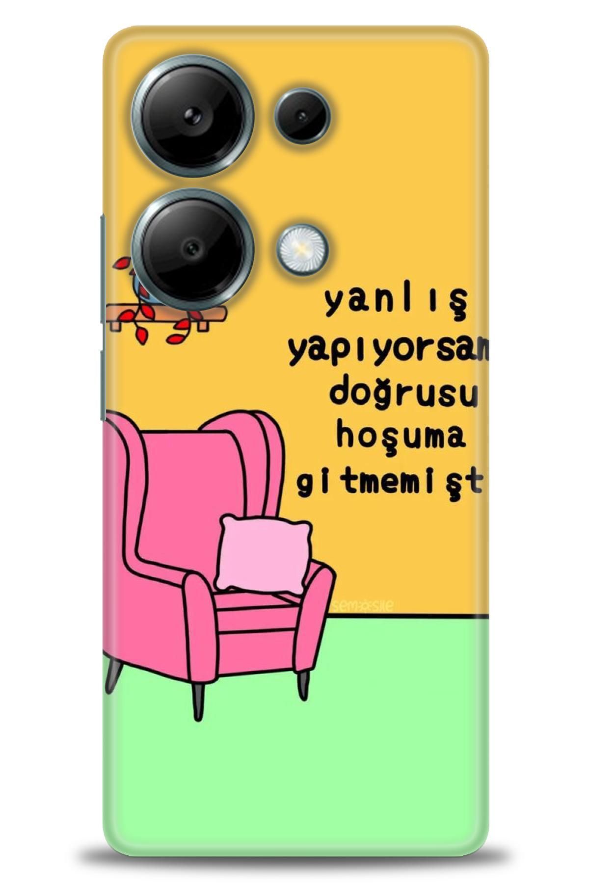 CooperTech Xiaomi Redmi Note 13 Pro 4G İle Uyumlu HD Baskılı Desenli Silikon Kılıf - 210