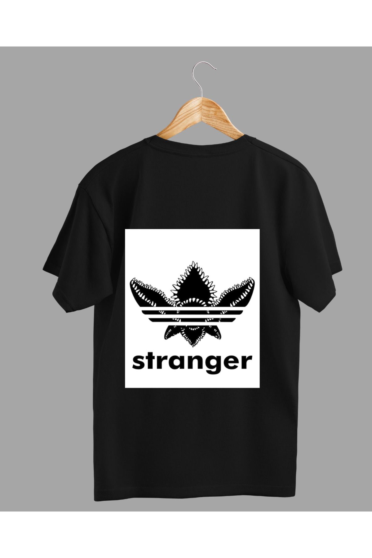 Ebiidesign Stranger Things Tasarımlı Baskılı T-Shirt