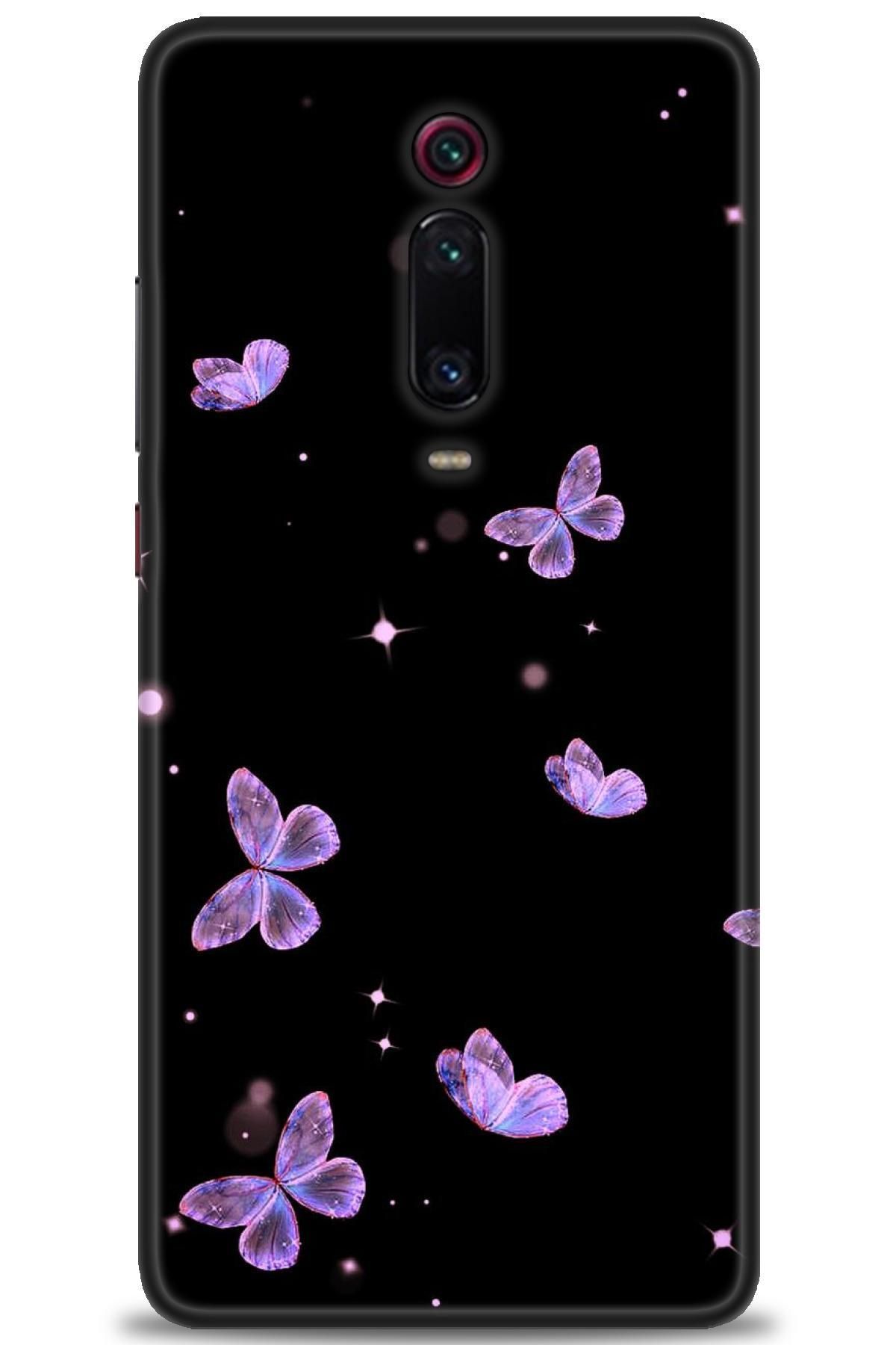 CooperTech Xiaomi Mi 9T İle Uyumlu HD Baskılı Desenli Silikon Kılıf - 1050