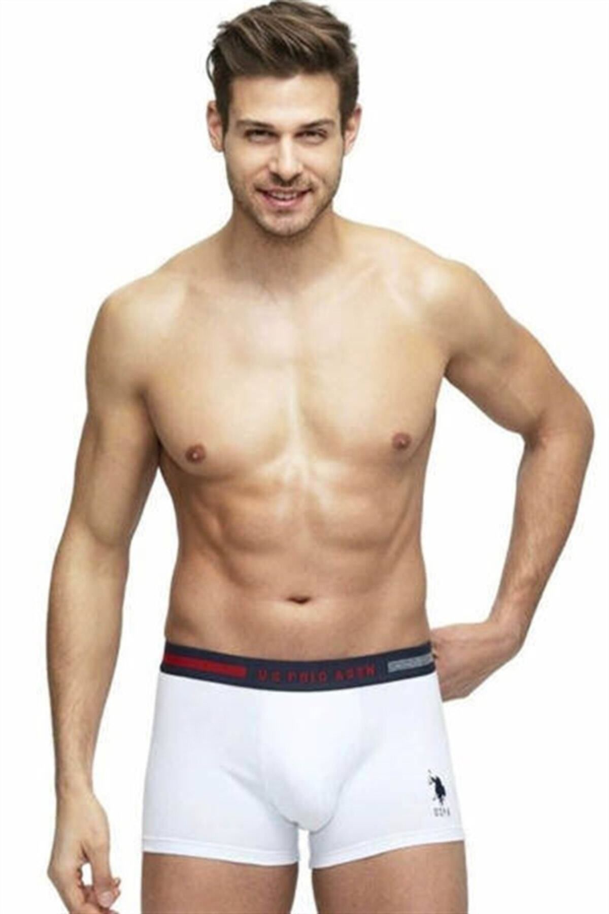 U.S. Polo Assn. Erkek Çok Renkli 3'lü Boxer 80155