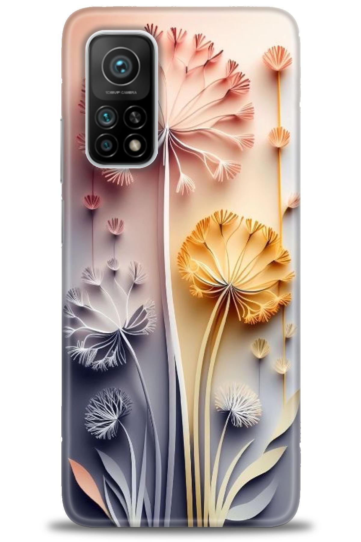 CooperTech Xiaomi Mi 10T İle Uyumlu HD Baskılı Desenli Silikon Kılıf - 180