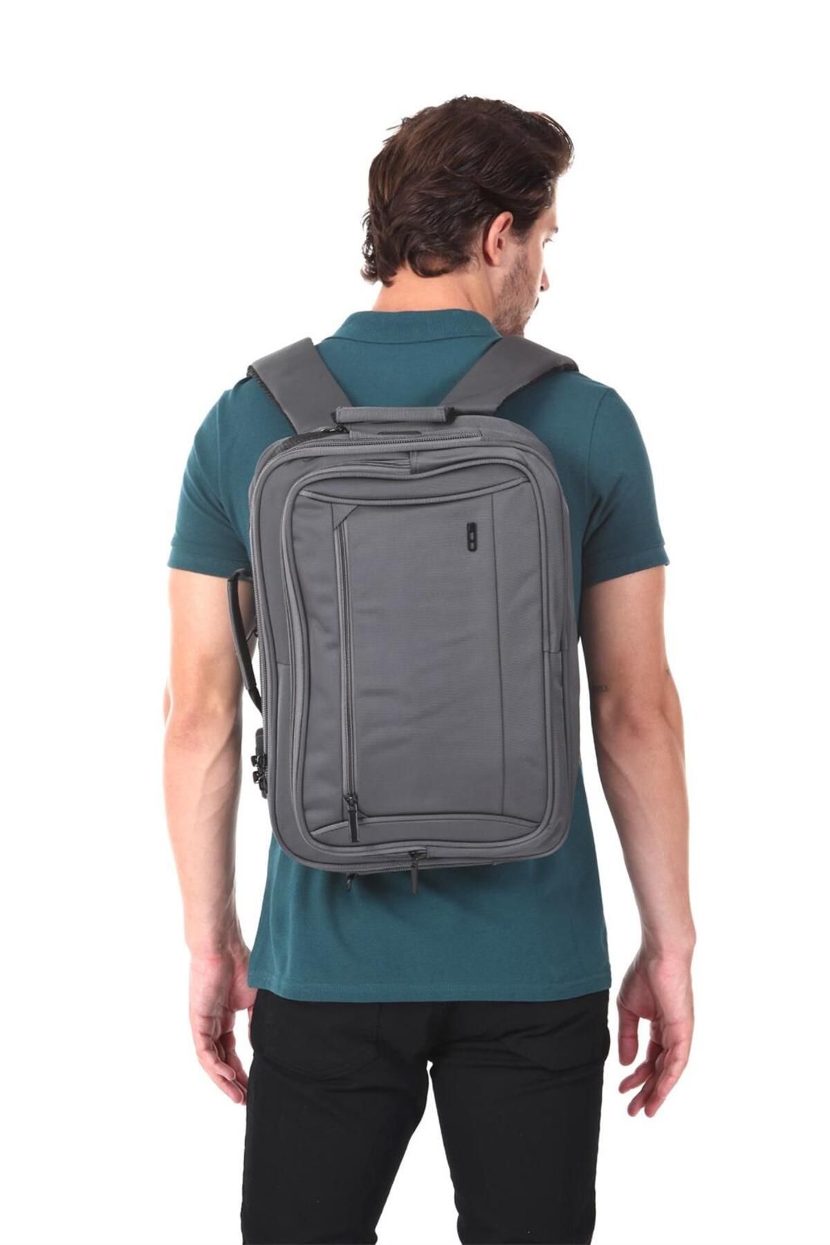 ÇÇS-Backpack with USB Port, Laptop Compartment, Shoulder Strap with Lock 7