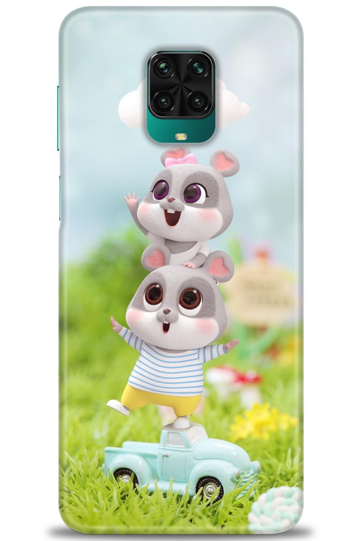 CooperTech Xiaomi Redmi Note 9S İle Uyumlu HD Baskılı Desenli Silikon Kılıf - 590