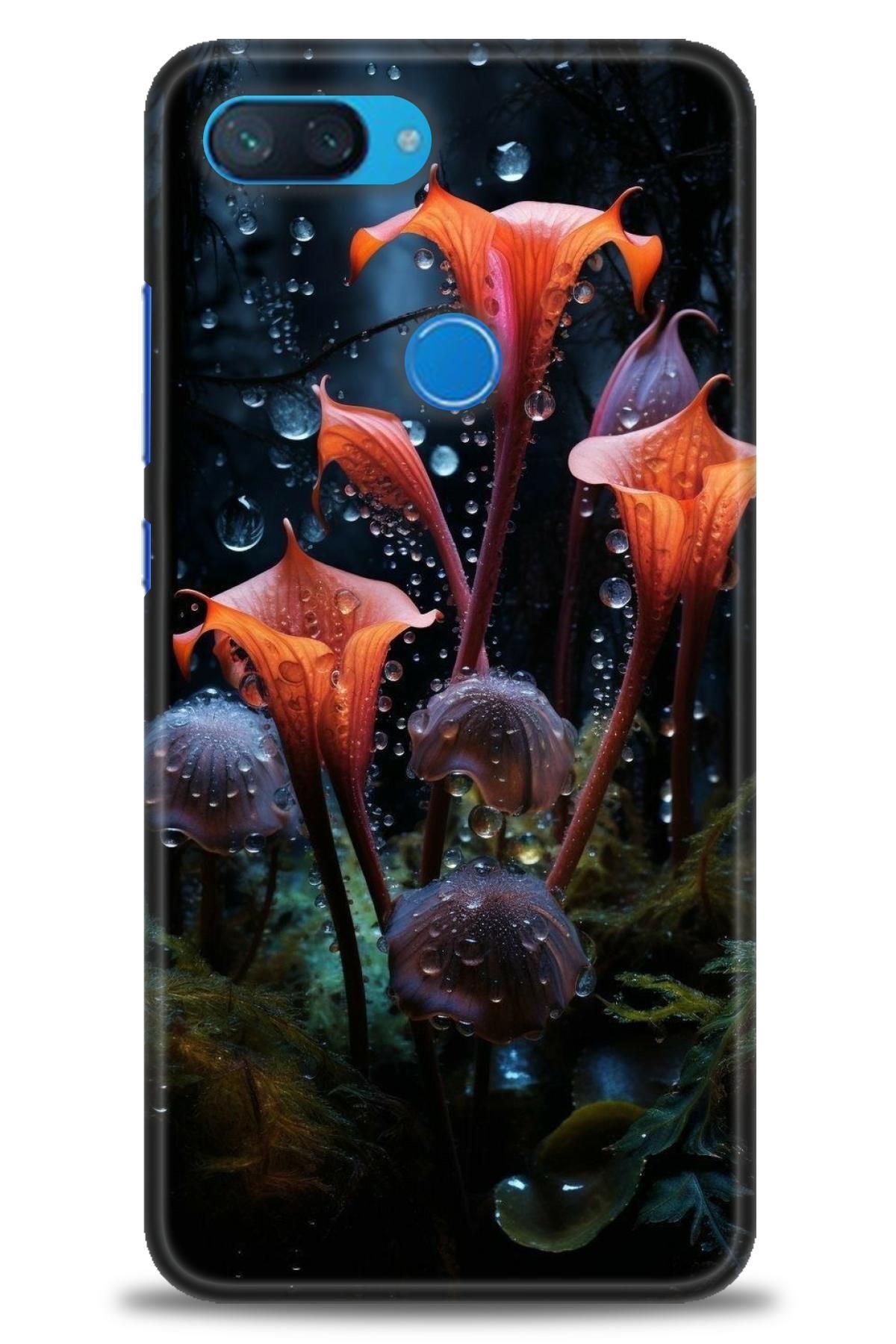 CooperTech Xiaomi Mi 8 Lite İle Uyumlu HD Baskılı Desenli Silikon Kılıf - 750