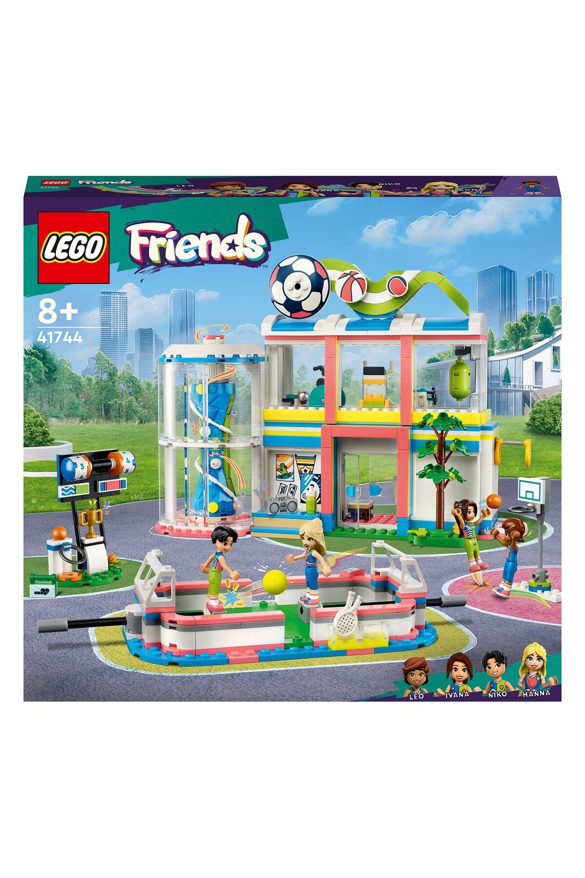 مرکز ورزشی فرندز ۴۱۷۴۴ مجموعه ساختنی ساختمان ۸۳۲ تکه