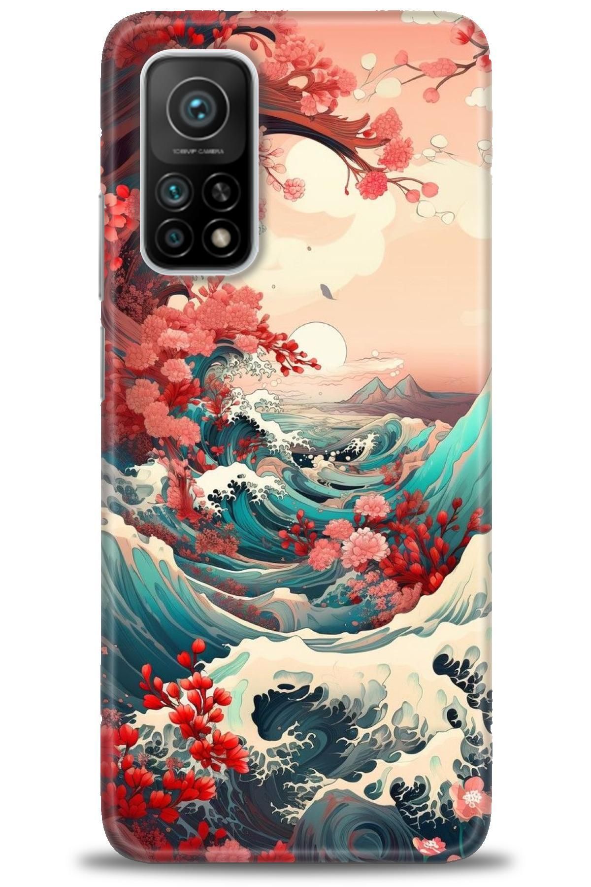 CooperTech Xiaomi Mi 10T Pro İle Uyumlu HD Baskılı Desenli Silikon Kılıf - 880