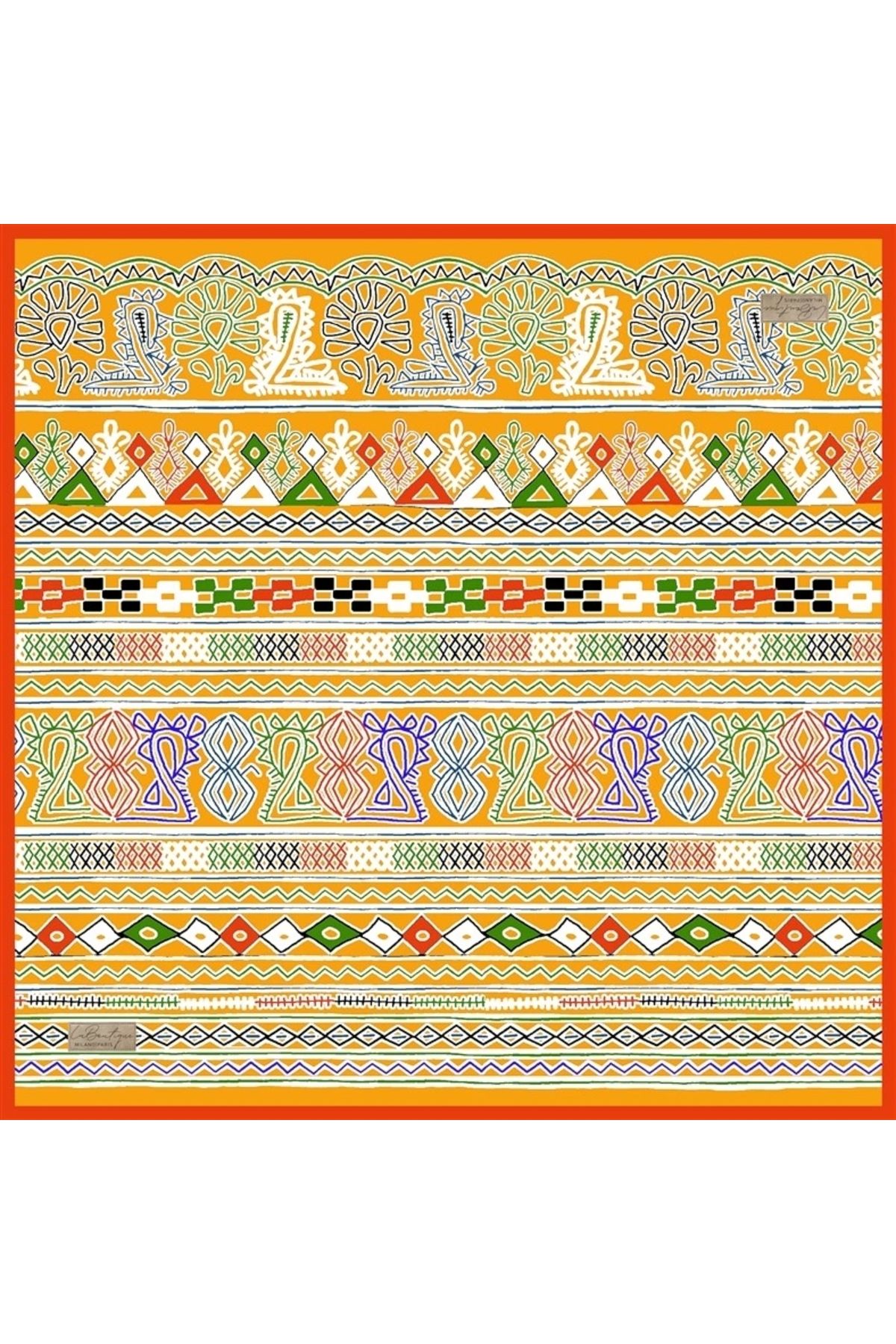 LA BOUTIQUE GÜZ | YAZ SERİNLİĞİ EŞARP 2414-01 90X90