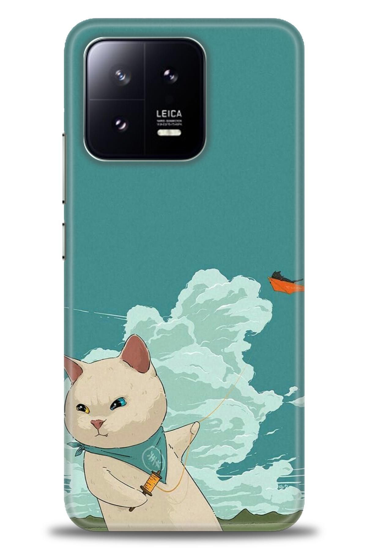 CooperTech Xiaomi Mi 13 İle Uyumlu HD Baskılı Desenli Silikon Kılıf - 930