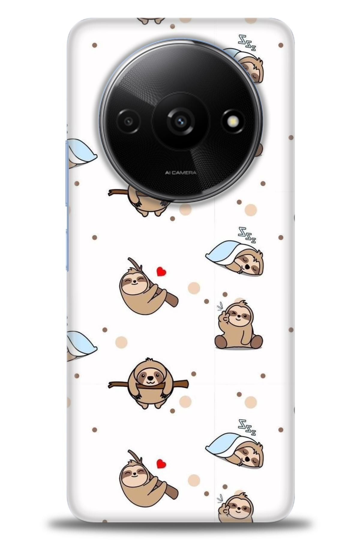 CooperTech Xiaomi Redmi A3 4G 2024 İle Uyumlu HD Baskılı Desenli Silikon Kılıf - 910