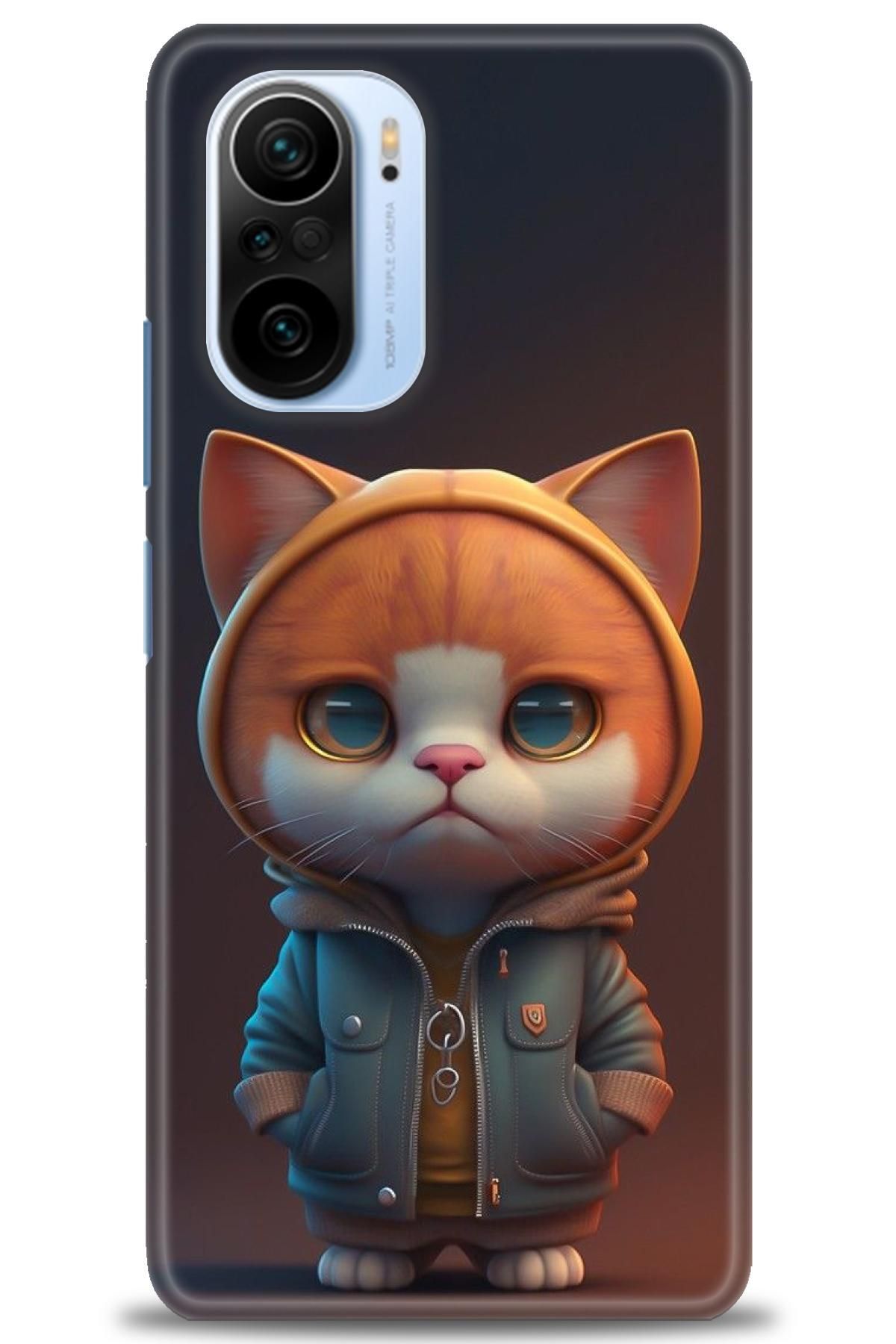 CooperTech Xiaomi Redmi K40 İle Uyumlu HD Baskılı Desenli Silikon Kılıf - 340