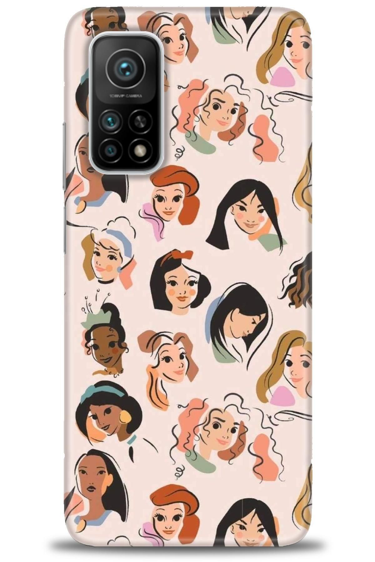 CooperTech Xiaomi Mi 10T İle Uyumlu HD Baskılı Desenli Silikon Kılıf - 710