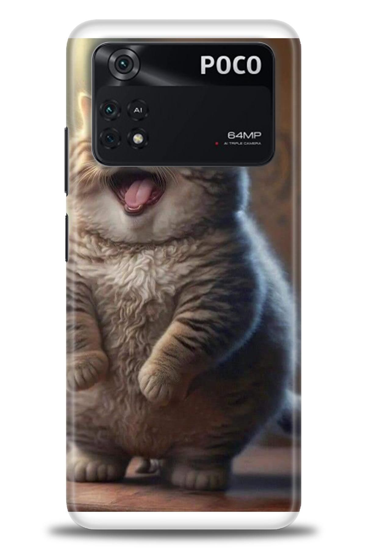 CooperTech Xiaomi Poco M4 Pro 4G İle Uyumlu HD Baskılı Desenli Silikon Kılıf - 490