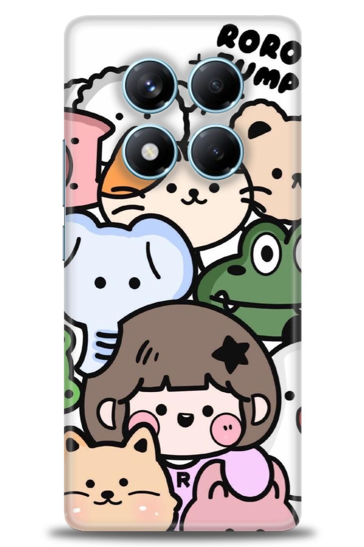 CooperTech Xiaomi Redmi Note 14 Pro 4G İle Uyumlu HD Baskılı Desenli Silikon Kılıf - 690