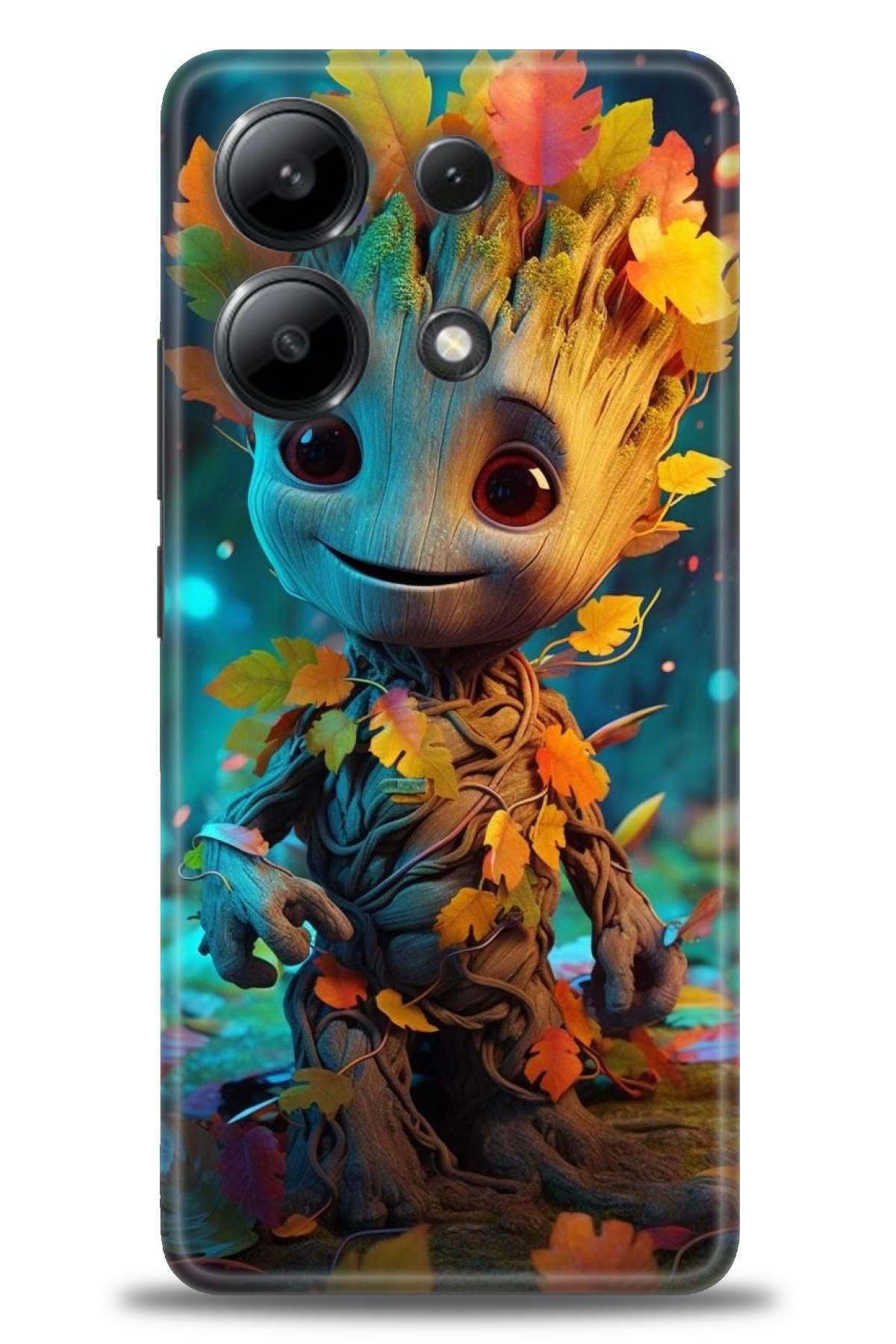 CooperTech Xiaomi Redmi Note 13 4G İle Uyumlu HD Baskılı Desenli Silikon Kılıf - 630