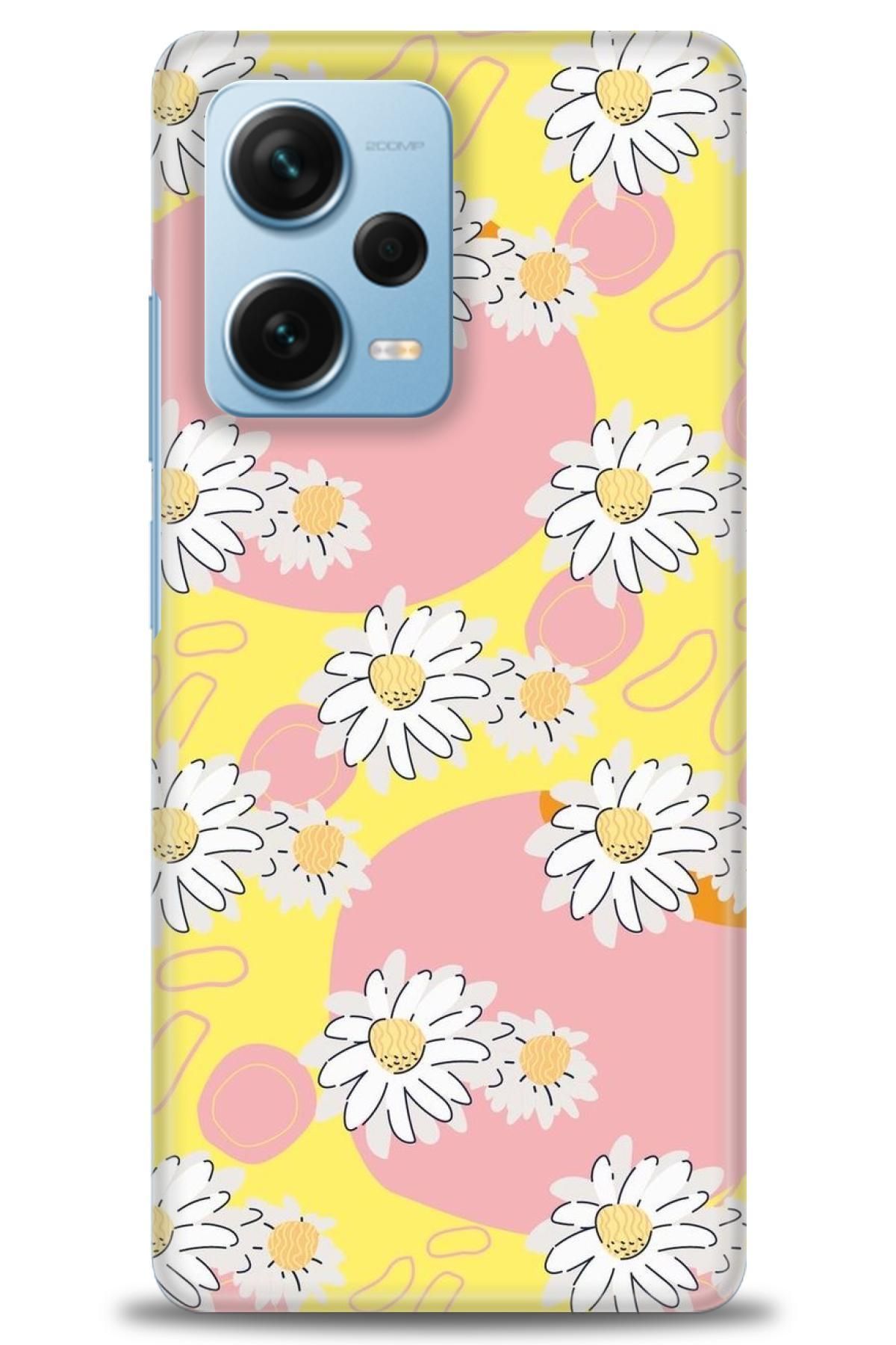CooperTech Xiaomi Redmi Note 12 Pro Plus İle Uyumlu HD Baskılı Desenli Silikon Kılıf - 60