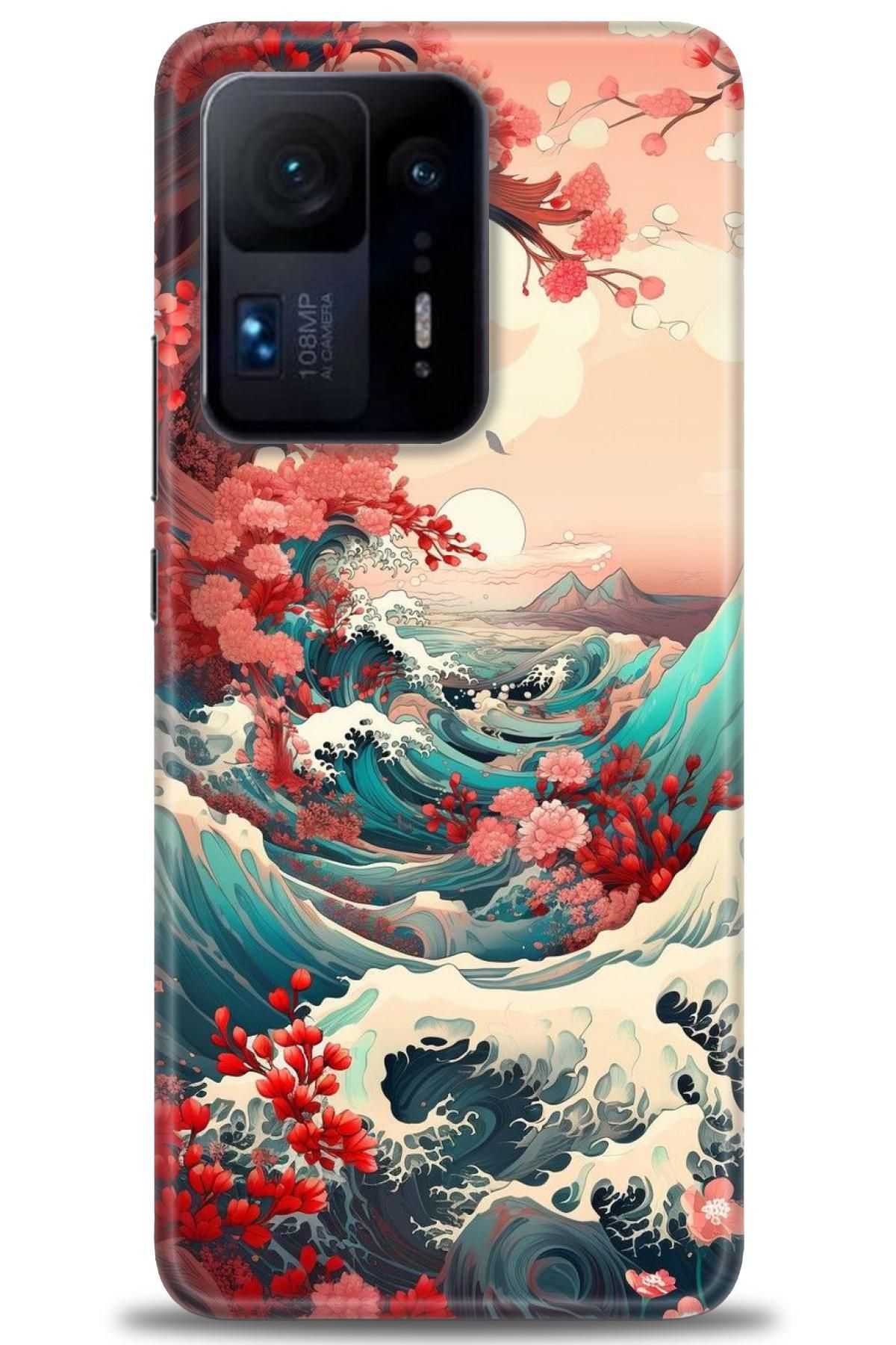 CooperTech Xiaomi Mi Mix 4 İle Uyumlu HD Baskılı Desenli Silikon Kılıf - 880