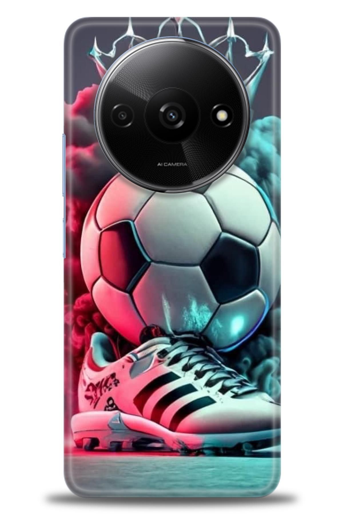 CooperTech Xiaomi Redmi A3 4G 2024 İle Uyumlu HD Baskılı Desenli Silikon Kılıf - 870