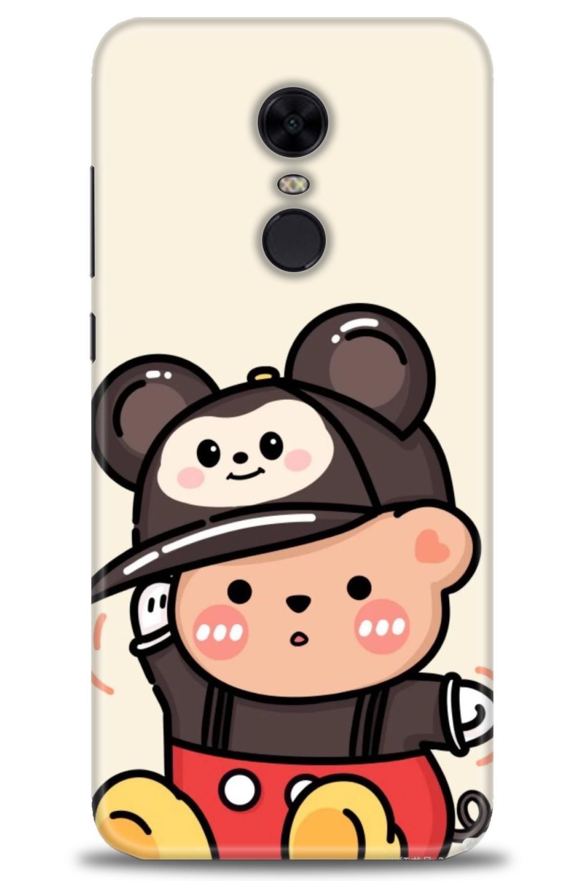 CooperTech Xiaomi Redmi 5 Plus İle Uyumlu HD Baskılı Desenli Silikon Kılıf - 40