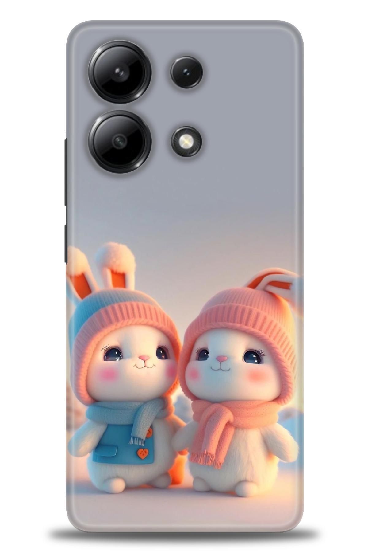 CooperTech Xiaomi Redmi Note 13 4G İle Uyumlu HD Baskılı Desenli Silikon Kılıf - 770