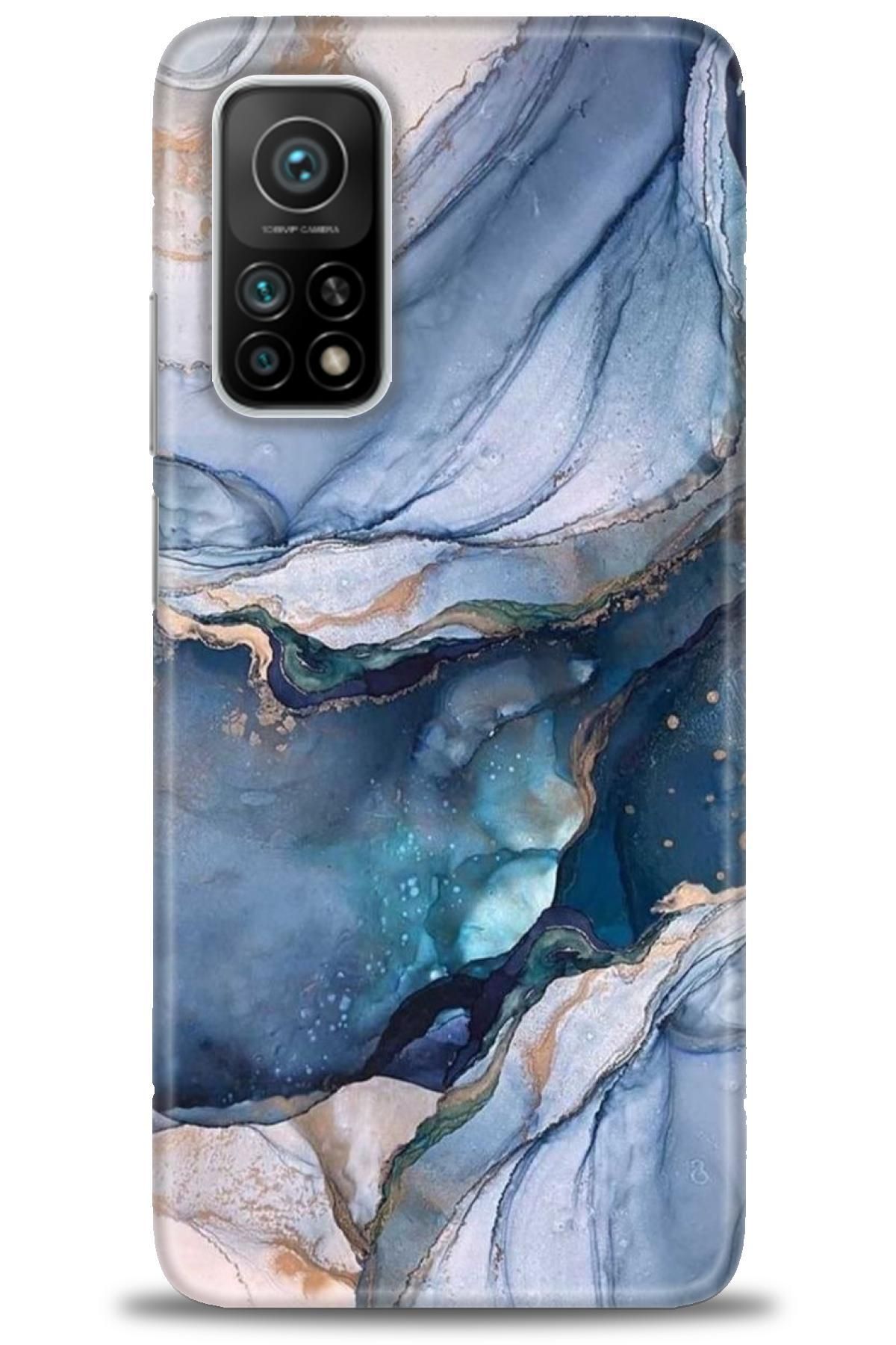 CooperTech Xiaomi Mi 10T İle Uyumlu HD Baskılı Desenli Silikon Kılıf - 810