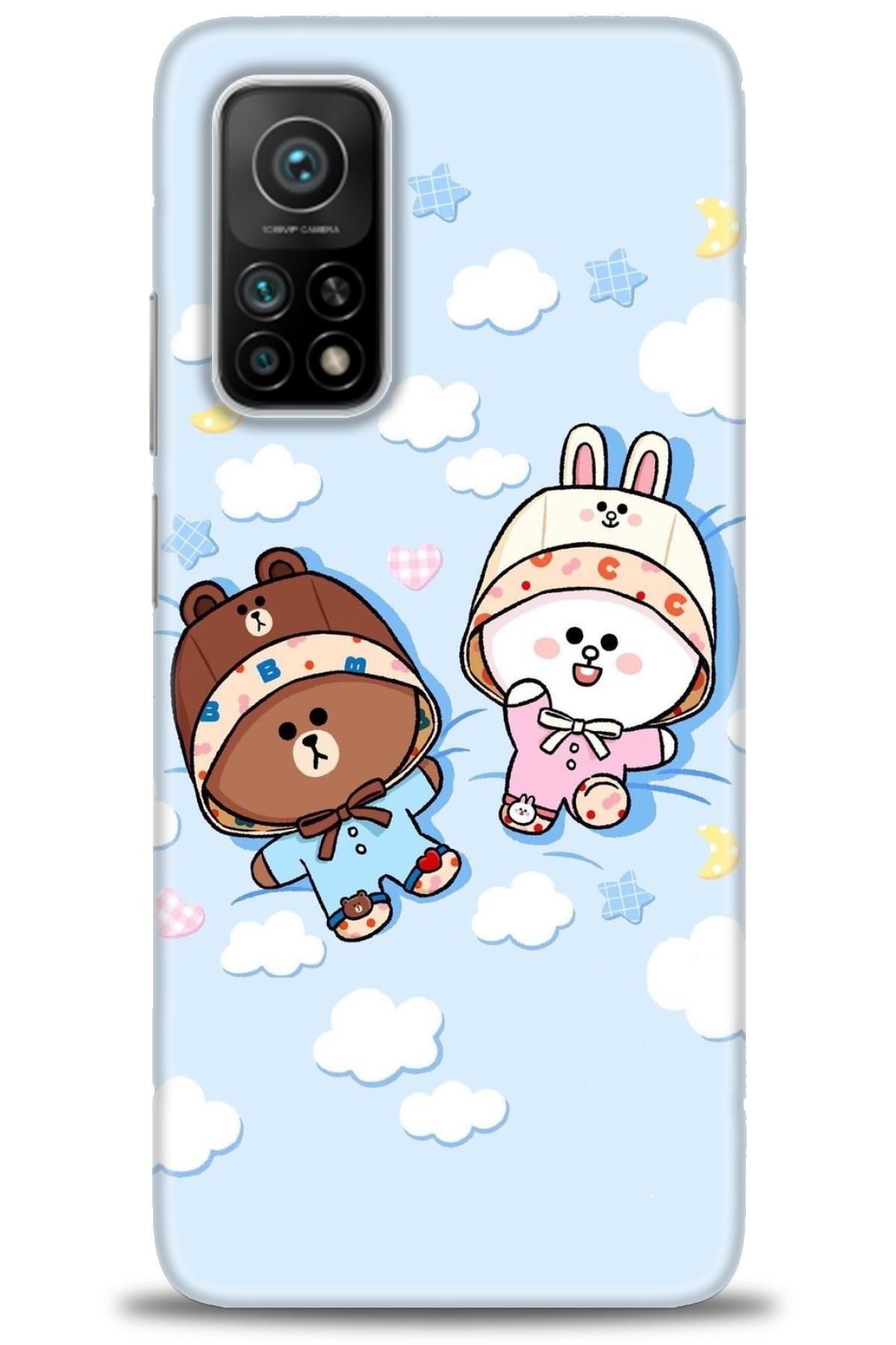 CooperTech Xiaomi Mi 10T İle Uyumlu HD Baskılı Desenli Silikon Kılıf - 400