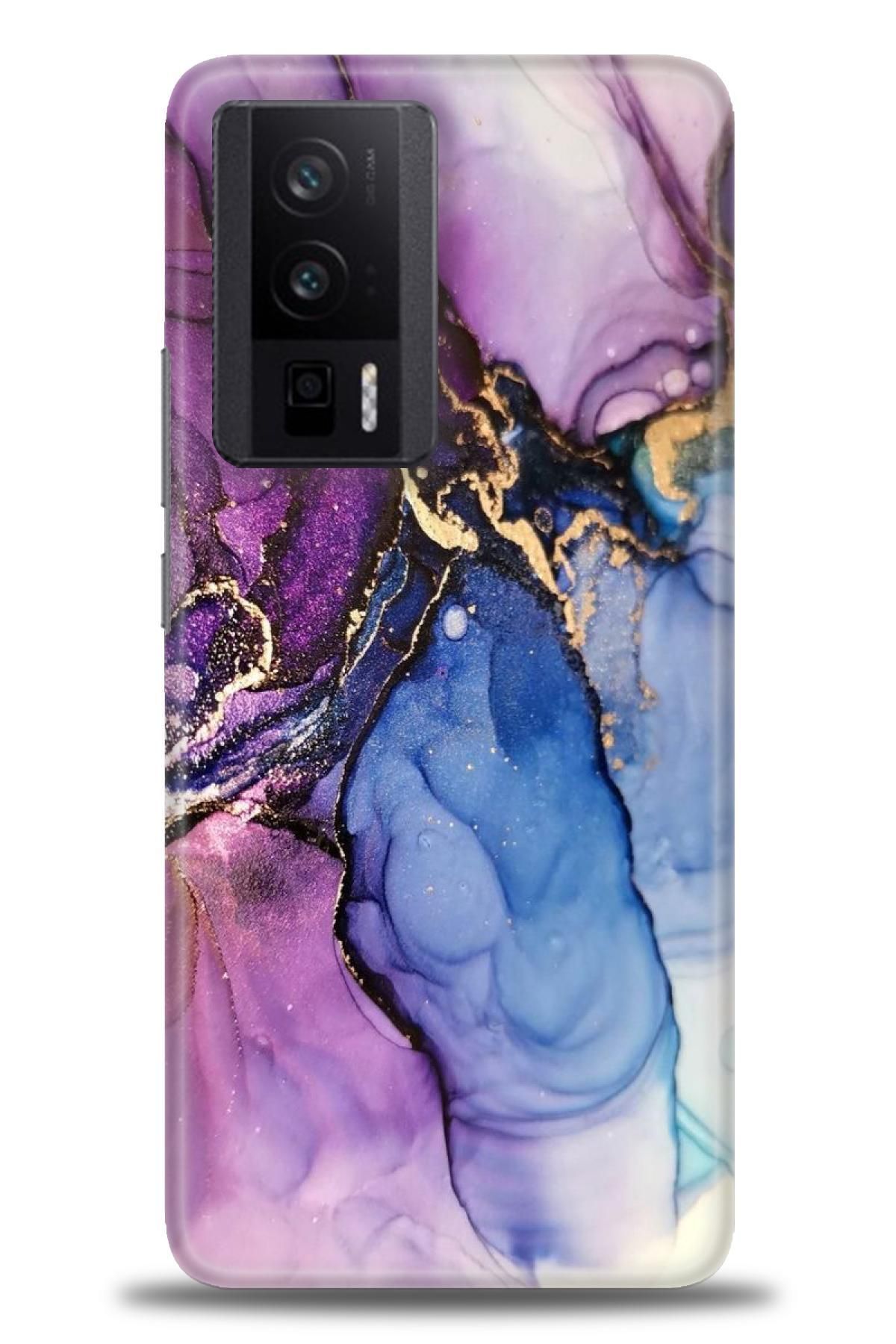 CooperTech Xiaomi Poco F5 Pro İle Uyumlu HD Baskılı Desenli Silikon Kılıf - 50