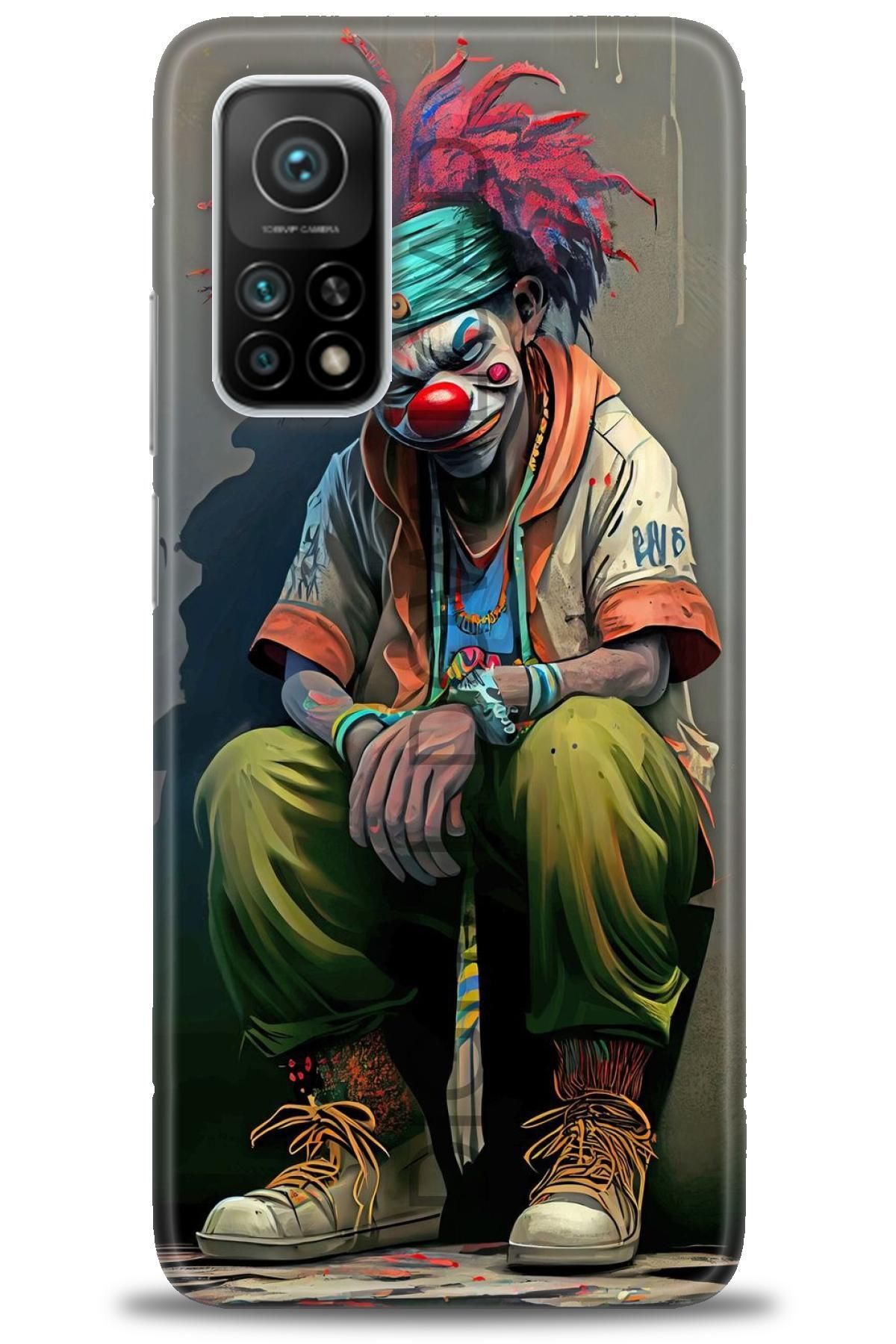 CooperTech Xiaomi Mi 10T İle Uyumlu HD Baskılı Desenli Silikon Kılıf - 640