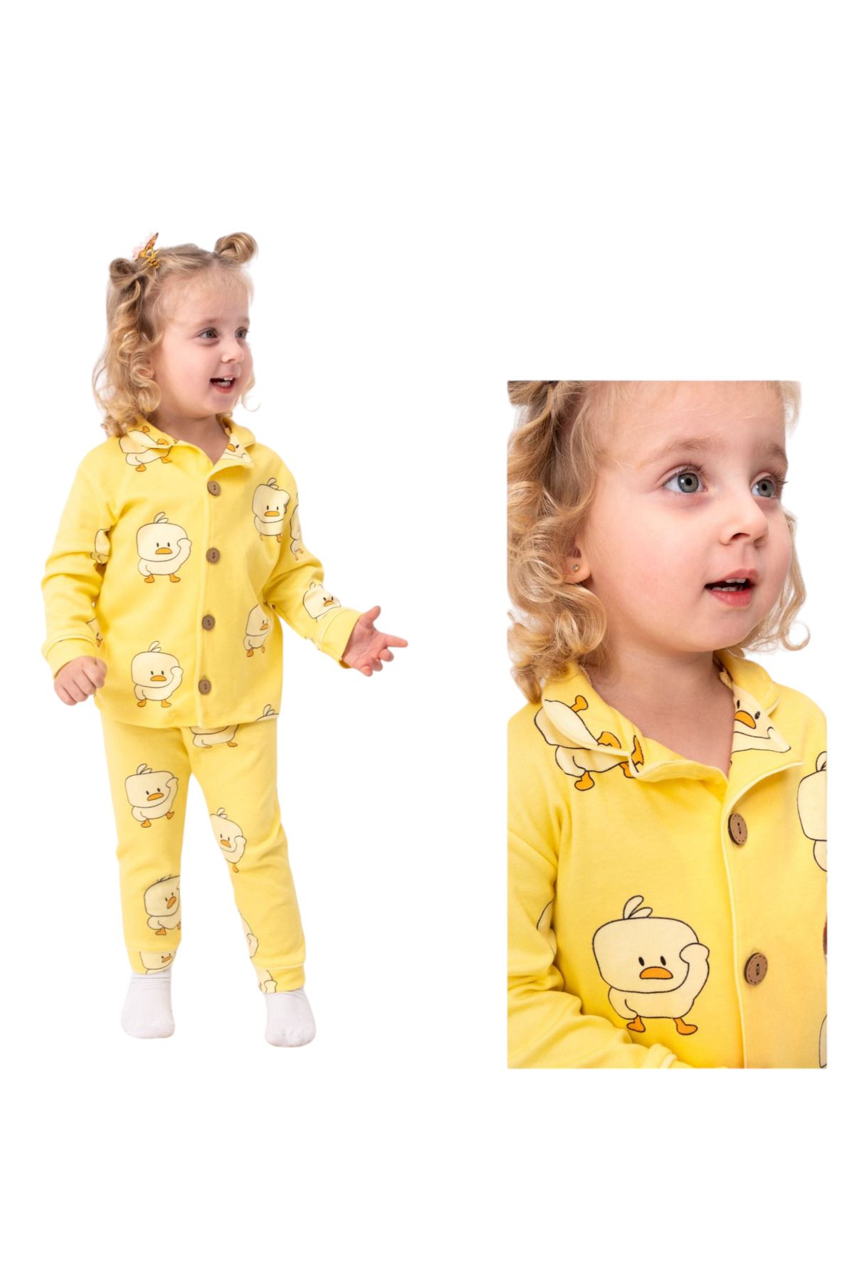 BEBENDY kız bebek-çocuk pijama takımı
