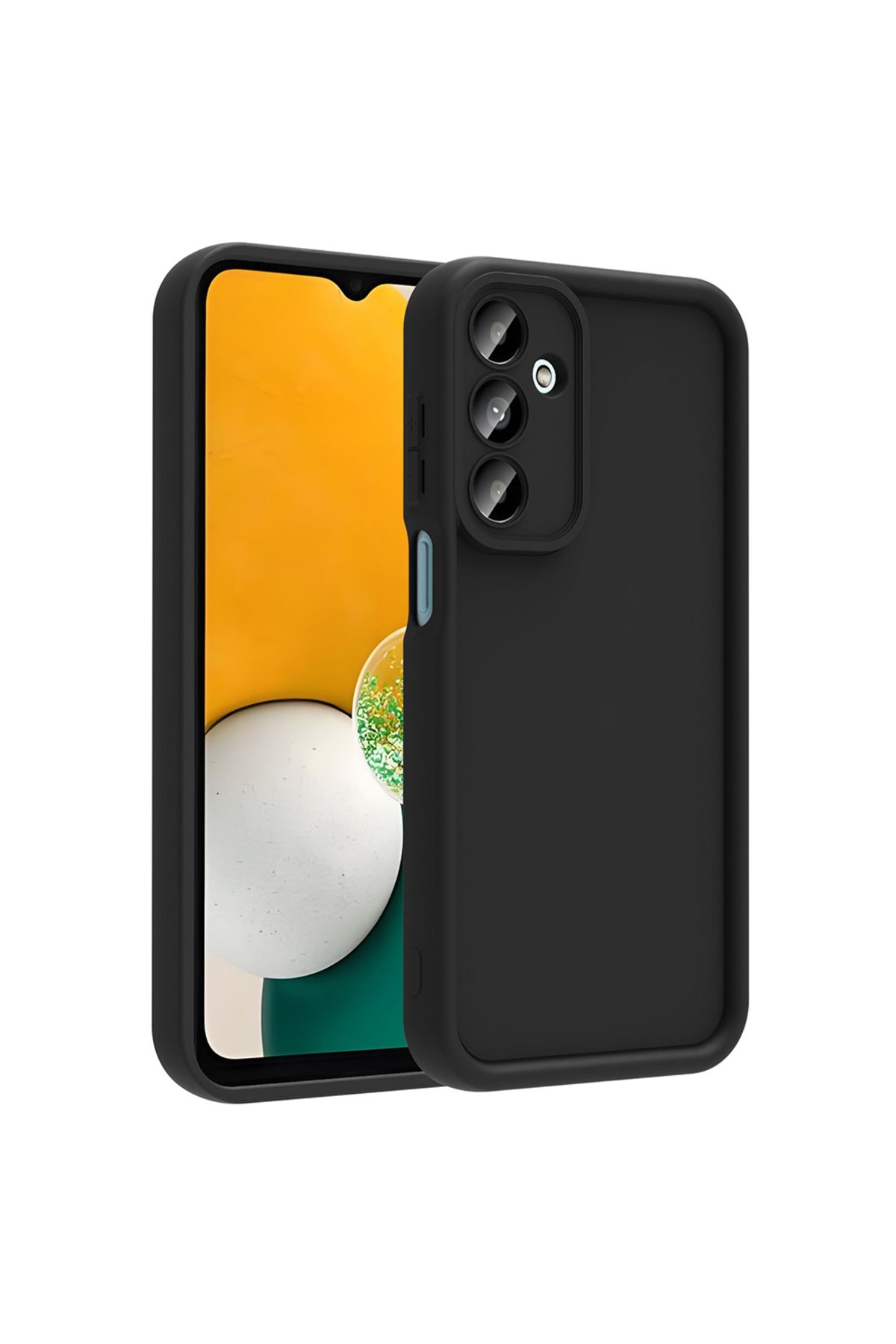 Novatis Samsung Galaxy A26 Uyumlu Kılıf 3D Kamera Korumalı Soft Silikon Kapak