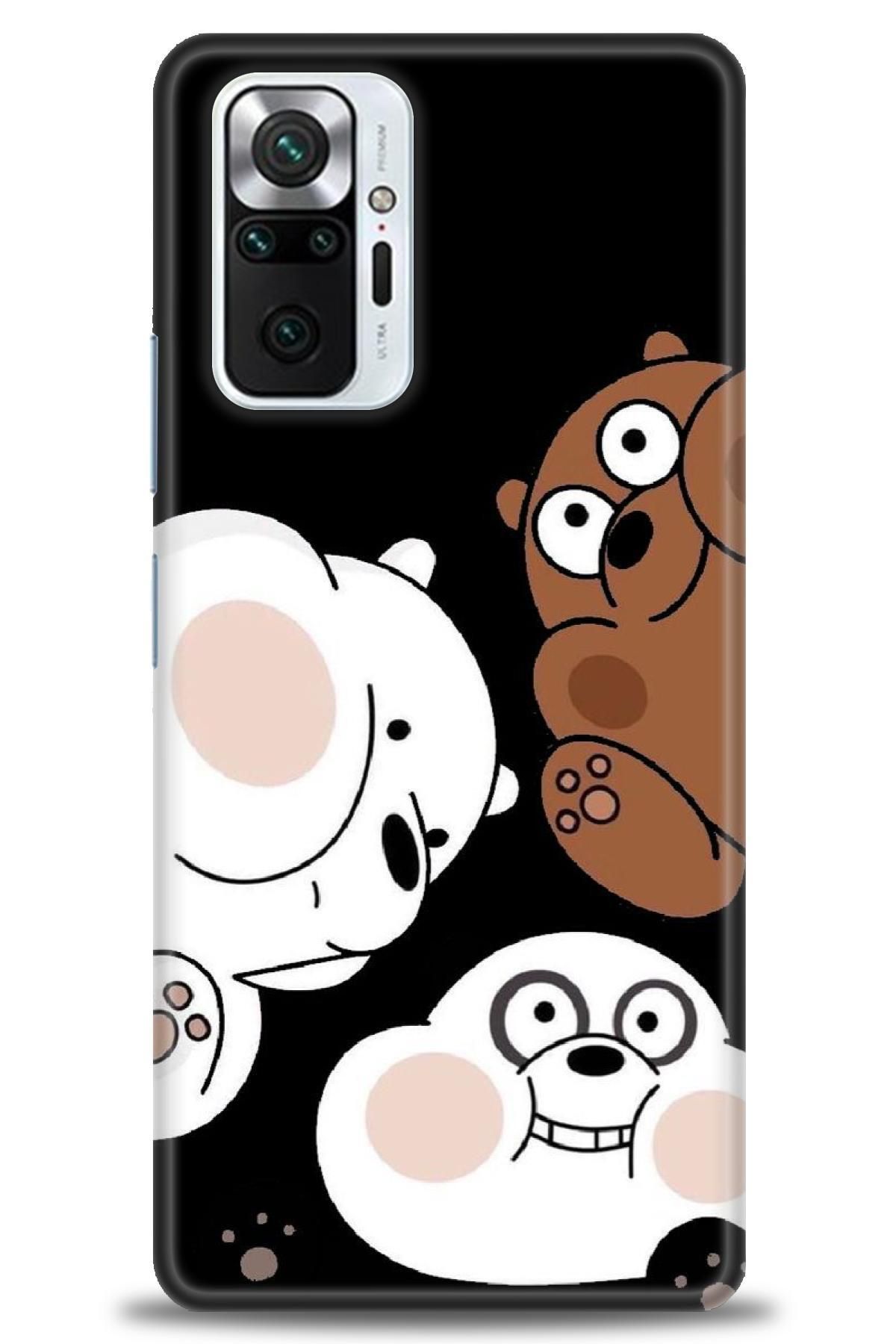 CooperTech Xiaomi Redmi Note 10 Pro İle Uyumlu HD Baskılı Desenli Silikon Kılıf - 81