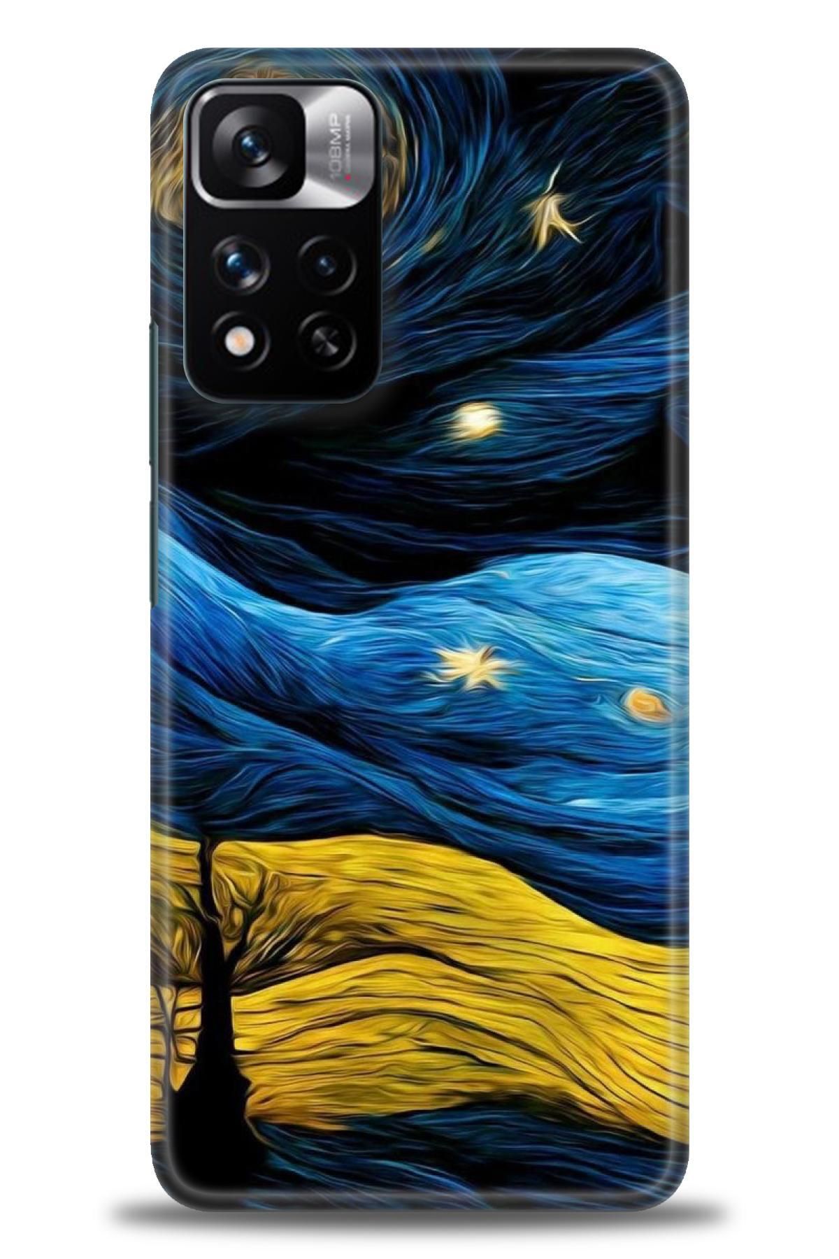 CooperTech Xiaomi Redmi Note 11 Pro Plus İle Uyumlu HD Baskılı Desenli Silikon Kılıf - 721