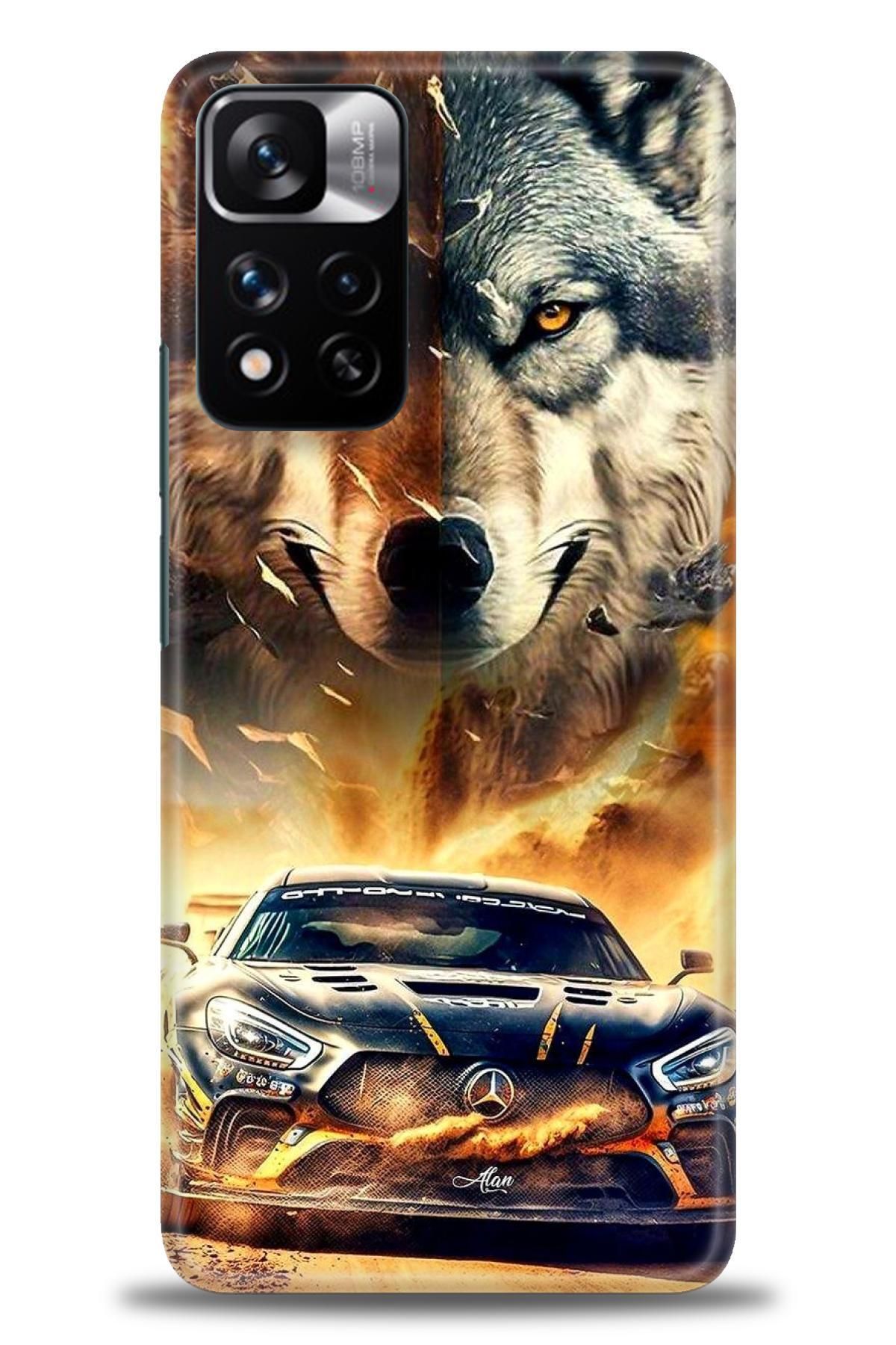 CooperTech Xiaomi Redmi Note 11 Pro Plus İle Uyumlu HD Baskılı Desenli Silikon Kılıf - 851
