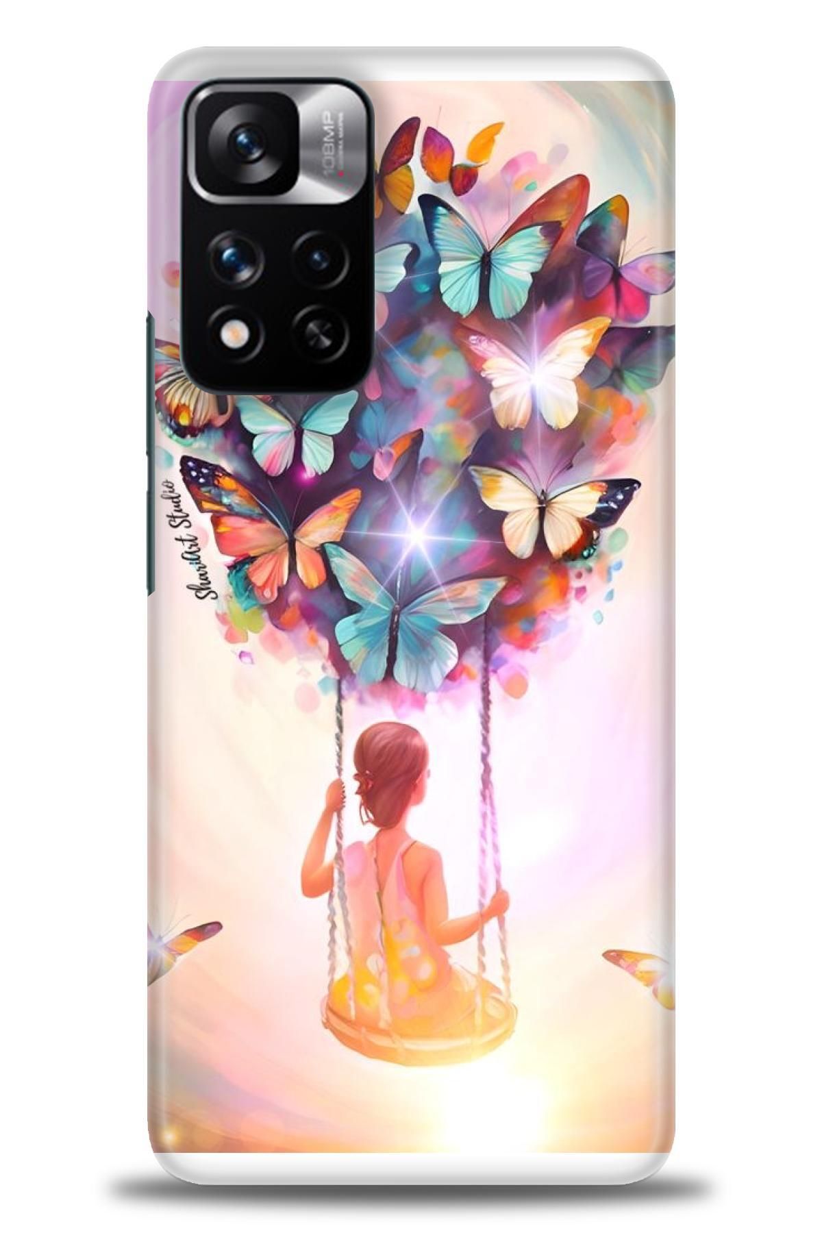 CooperTech Xiaomi Redmi Note 11 Pro Plus İle Uyumlu HD Baskılı Desenli Silikon Kılıf - 931