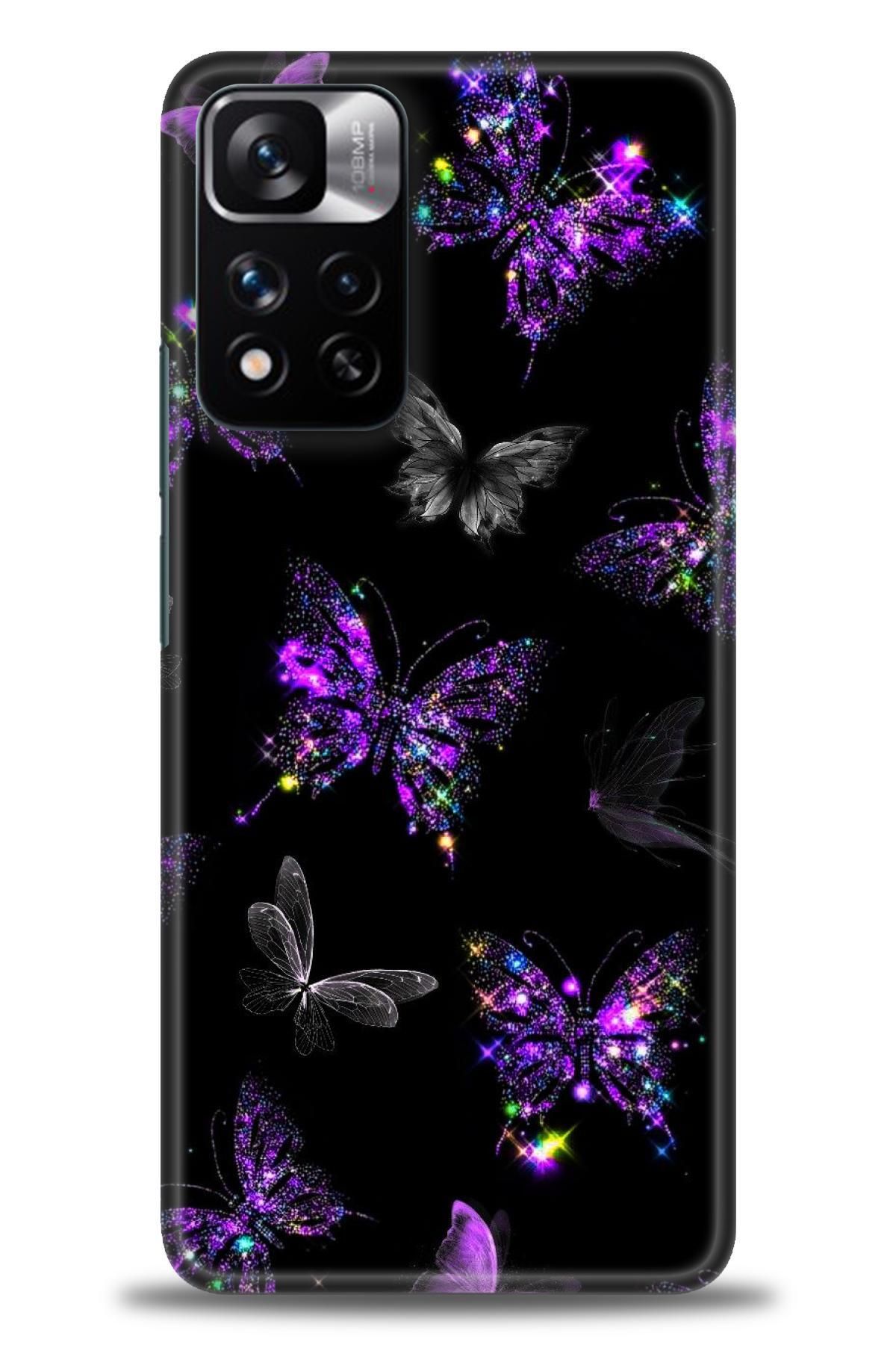 CooperTech Xiaomi Redmi Note 11 Pro Plus İle Uyumlu HD Baskılı Desenli Silikon Kılıf - 181