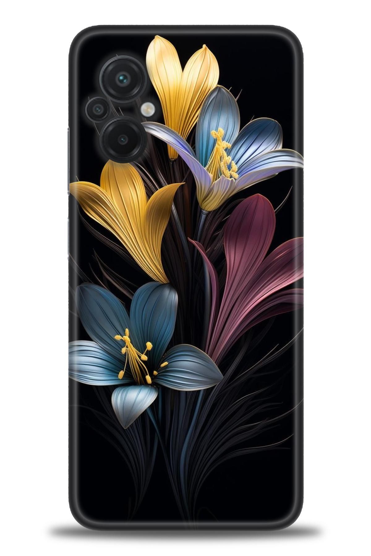 CooperTech Xiaomi Poco M5 İle Uyumlu HD Baskılı Desenli Silikon Kılıf - 411