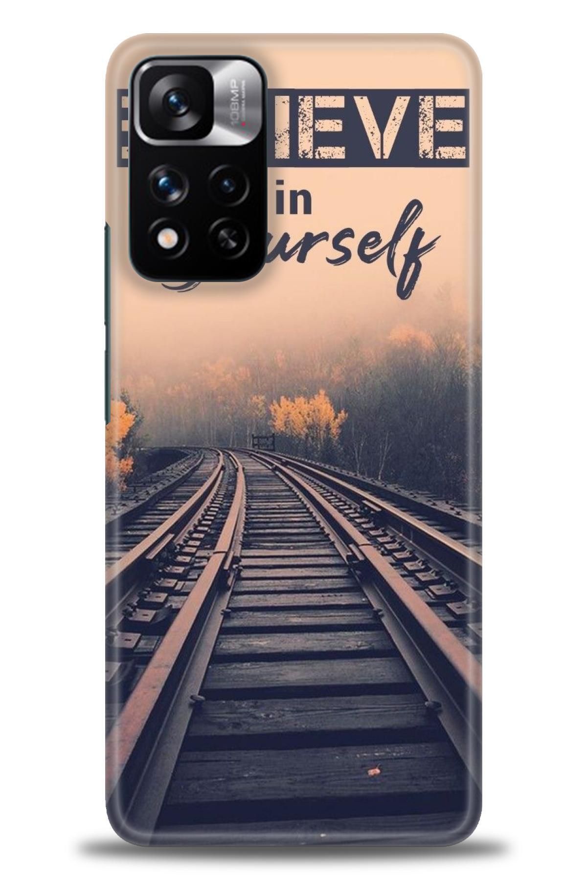 CooperTech Xiaomi Redmi Note 11 Pro Plus İle Uyumlu HD Baskılı Desenli Silikon Kılıf - 471