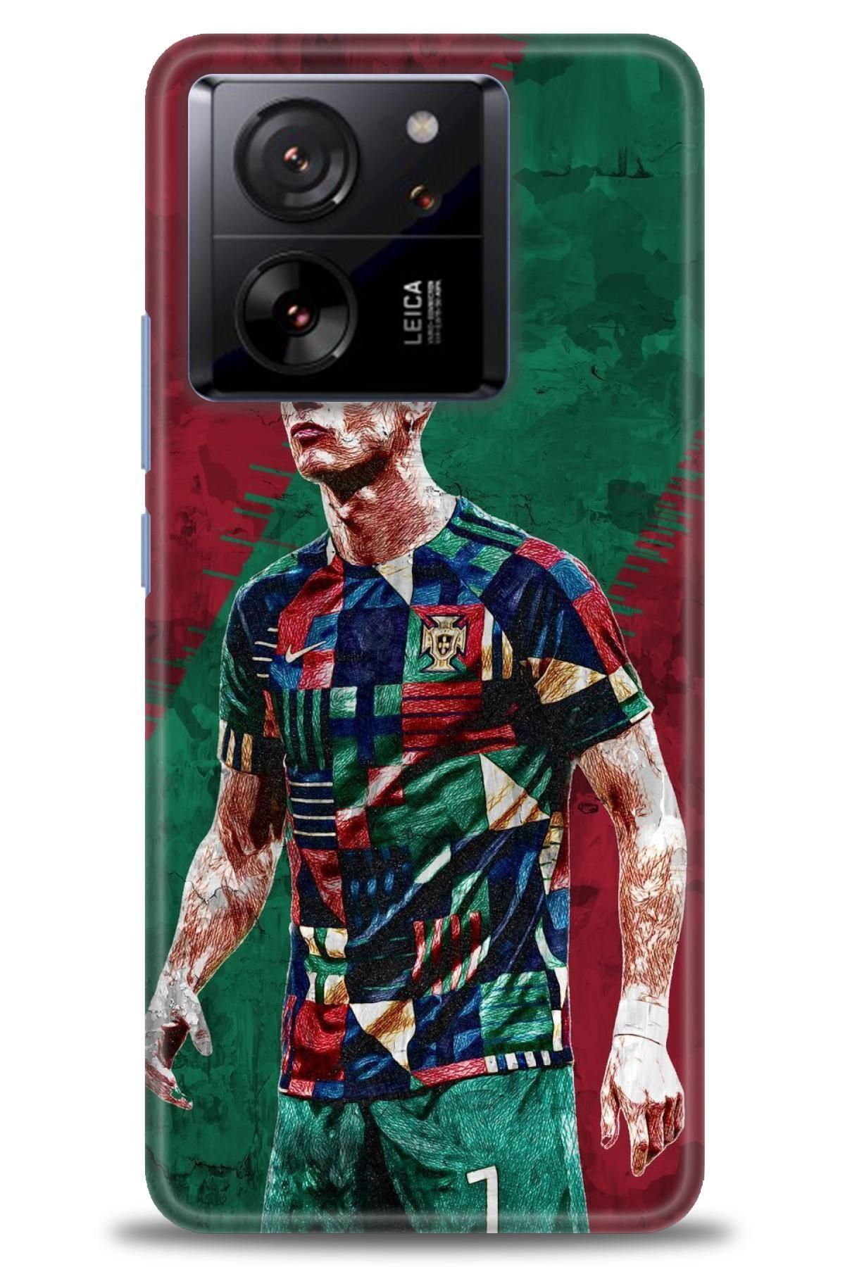 CooperTech Xiaomi Mi 13T Pro İle Uyumlu HD Baskılı Desenli Silikon Kılıf - 1081