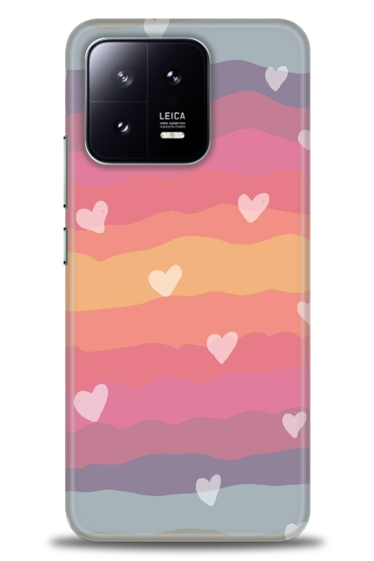 CooperTech Xiaomi Mi 13 İle Uyumlu HD Baskılı Desenli Silikon Kılıf - 901