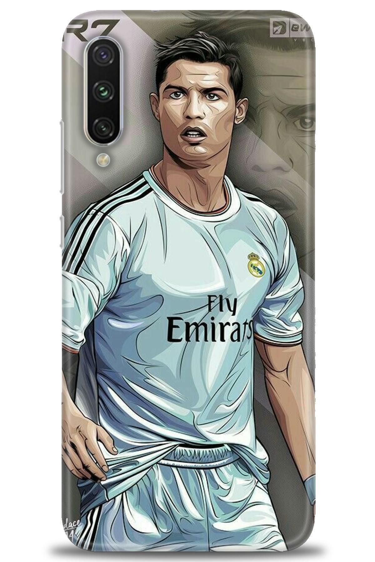 CooperTech Xiaomi Mi A3 İle Uyumlu HD Baskılı Desenli Silikon Kılıf - 861