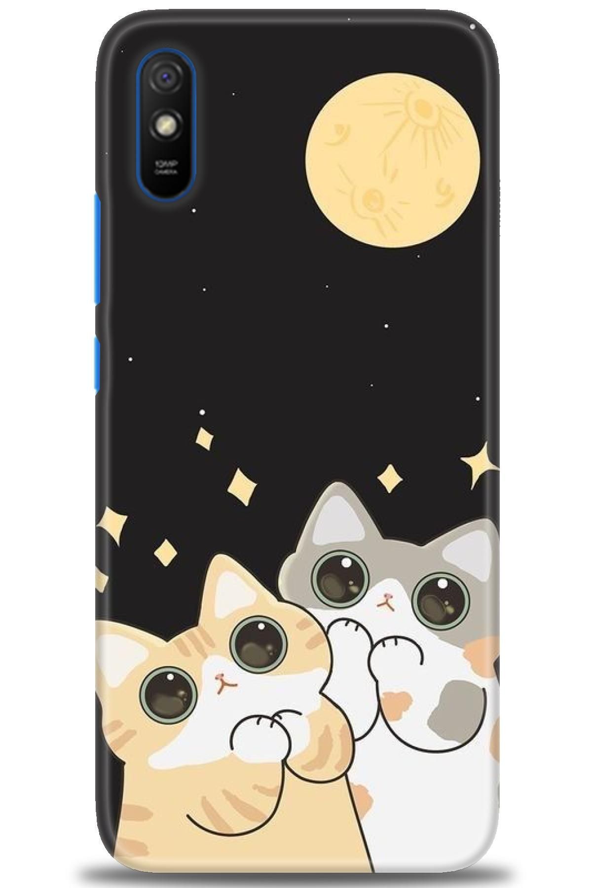 CooperTech Xiaomi Redmi 9A İle Uyumlu HD Baskılı Desenli Silikon Kılıf - 61