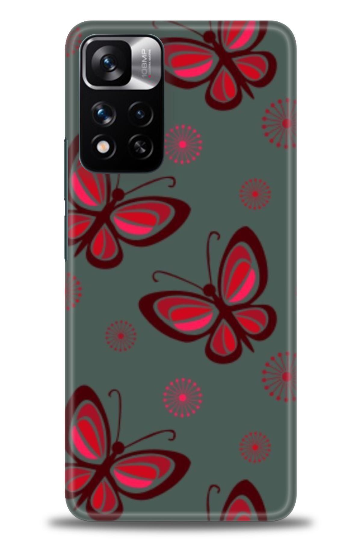 CooperTech Xiaomi Redmi Note 11 Pro Plus İle Uyumlu HD Baskılı Desenli Silikon Kılıf - 691