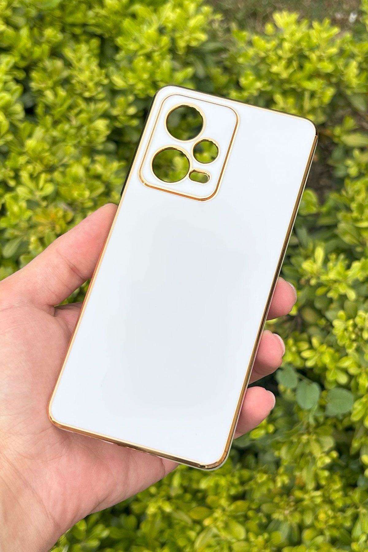 CEPSTOK Xiaomi Redmi Note 12 Pro 5G Kılıf Kenar Detaylı Yumuşak Parlak Silikon