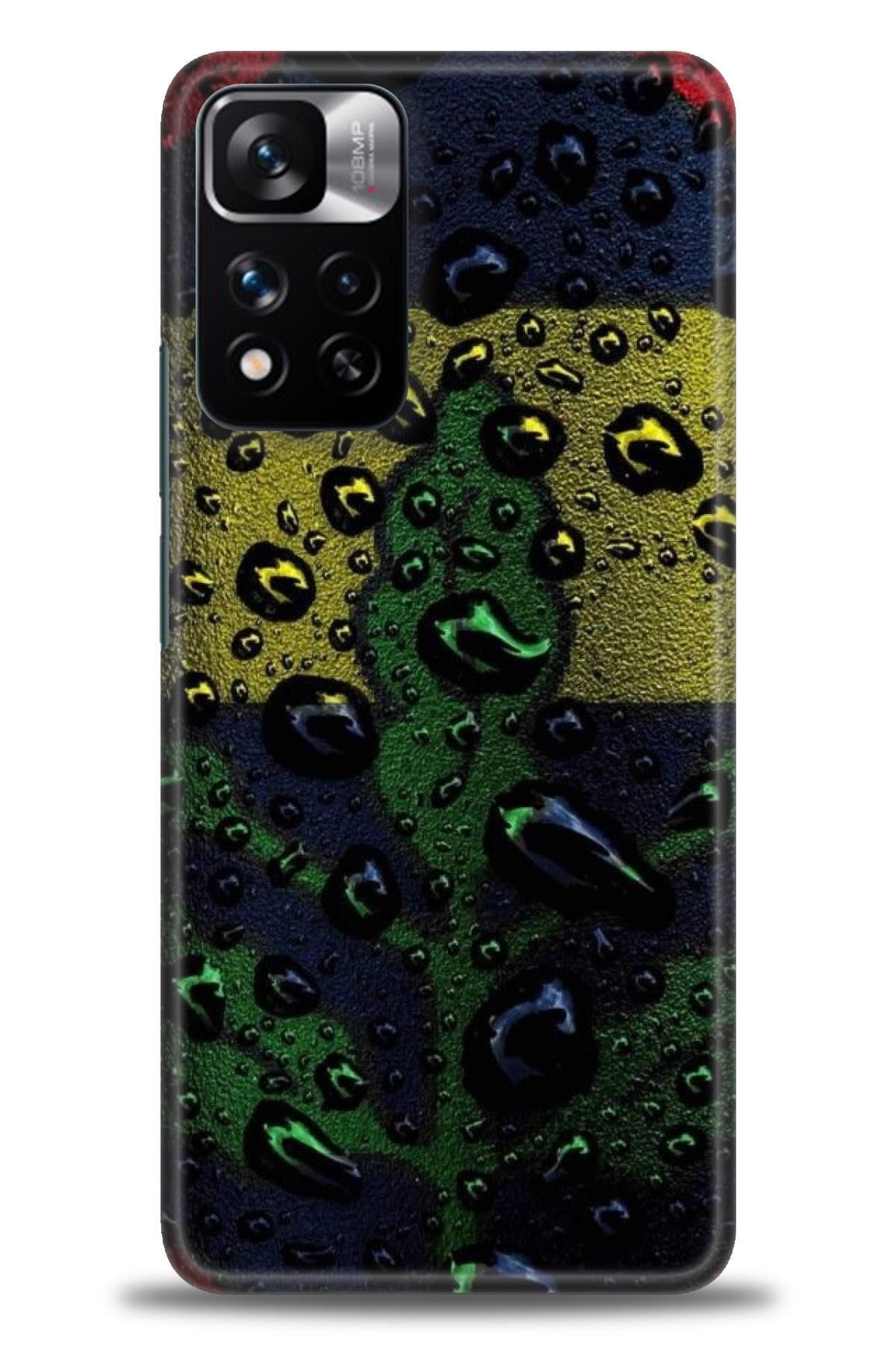 CooperTech Xiaomi Redmi Note 11 Pro Plus İle Uyumlu HD Baskılı Desenli Silikon Kılıf - 71